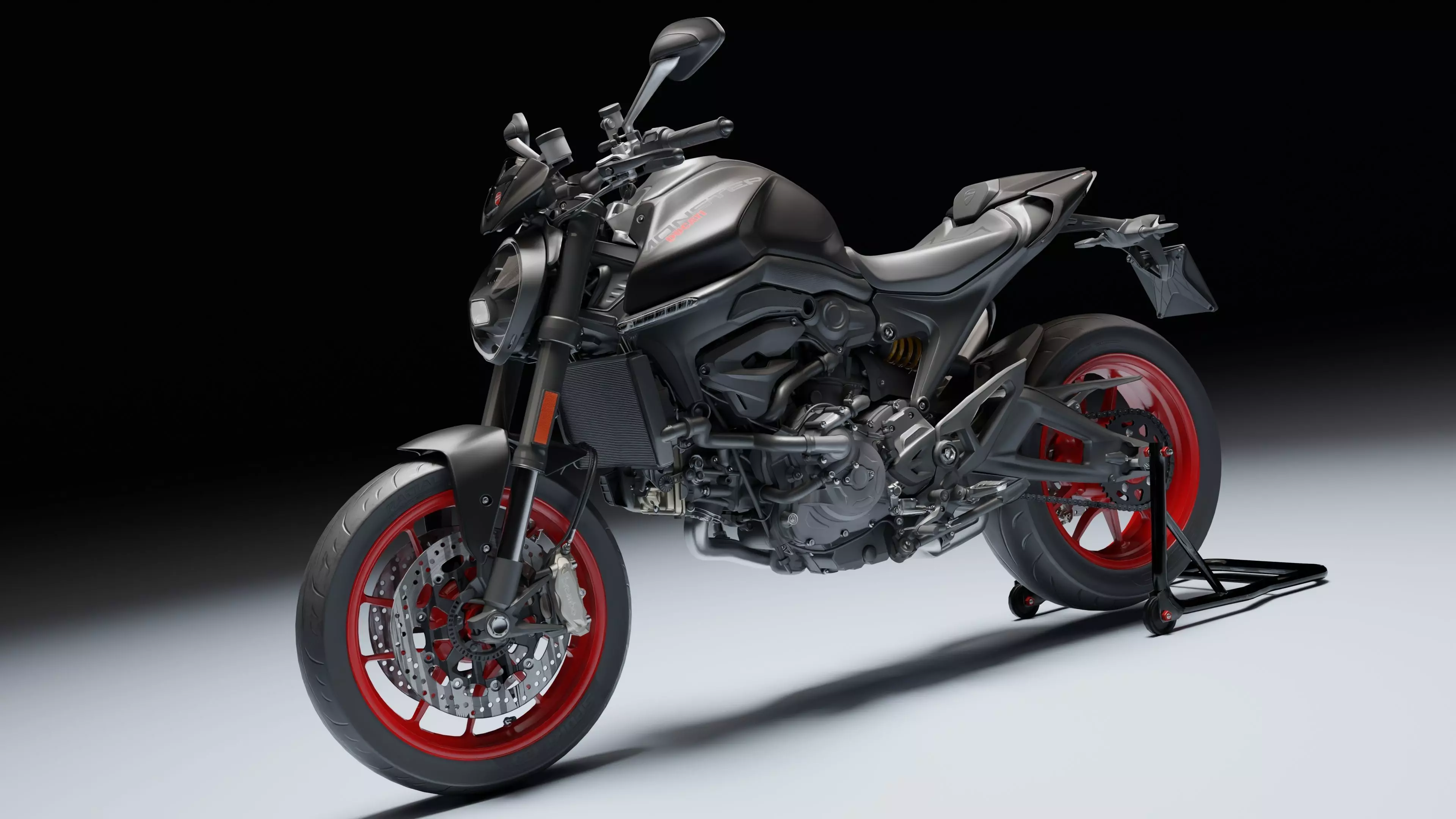 Ducati Monster Plus 2021 Low-poly 3D model_18