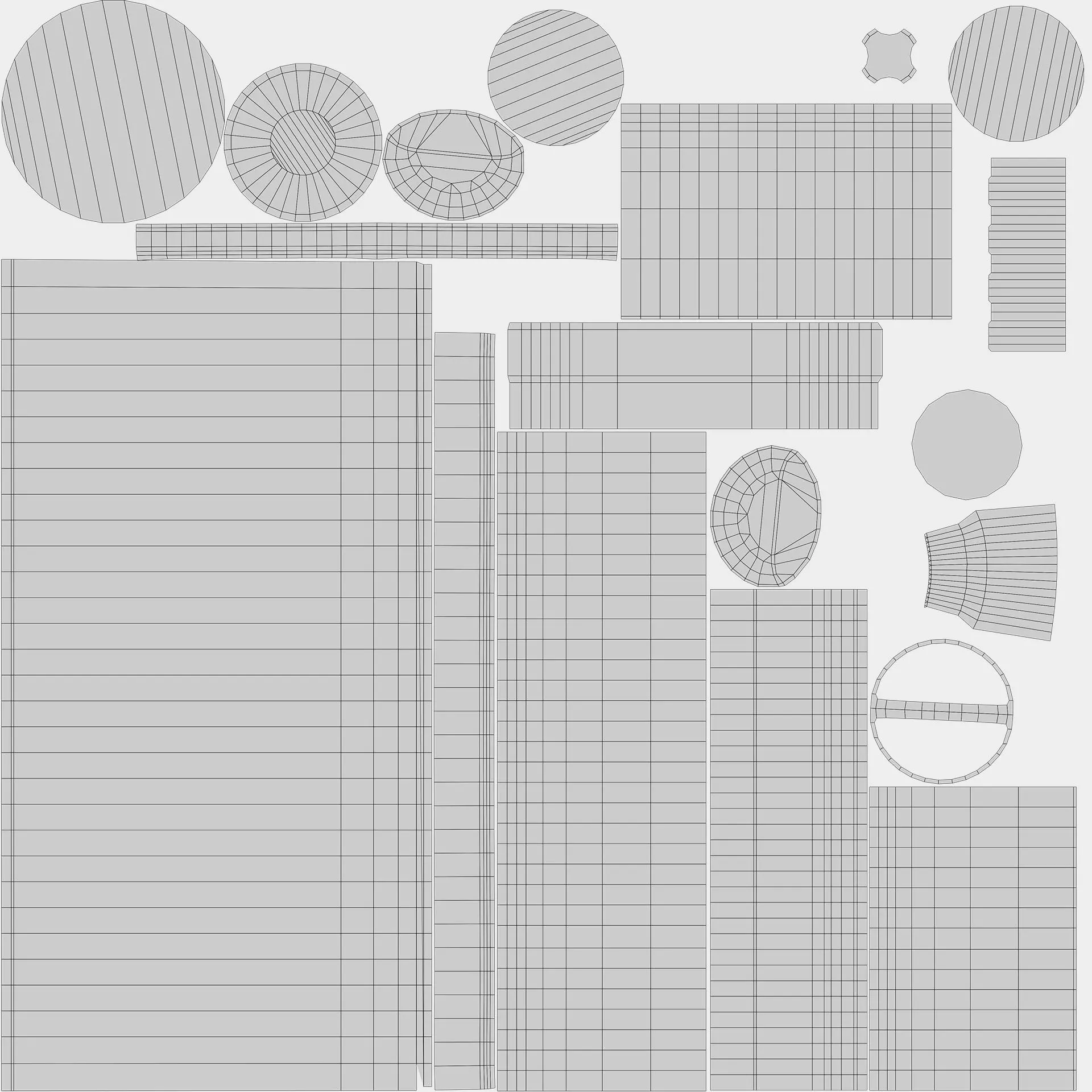 Plain Thermal Bottle Low-poly 3D model_5