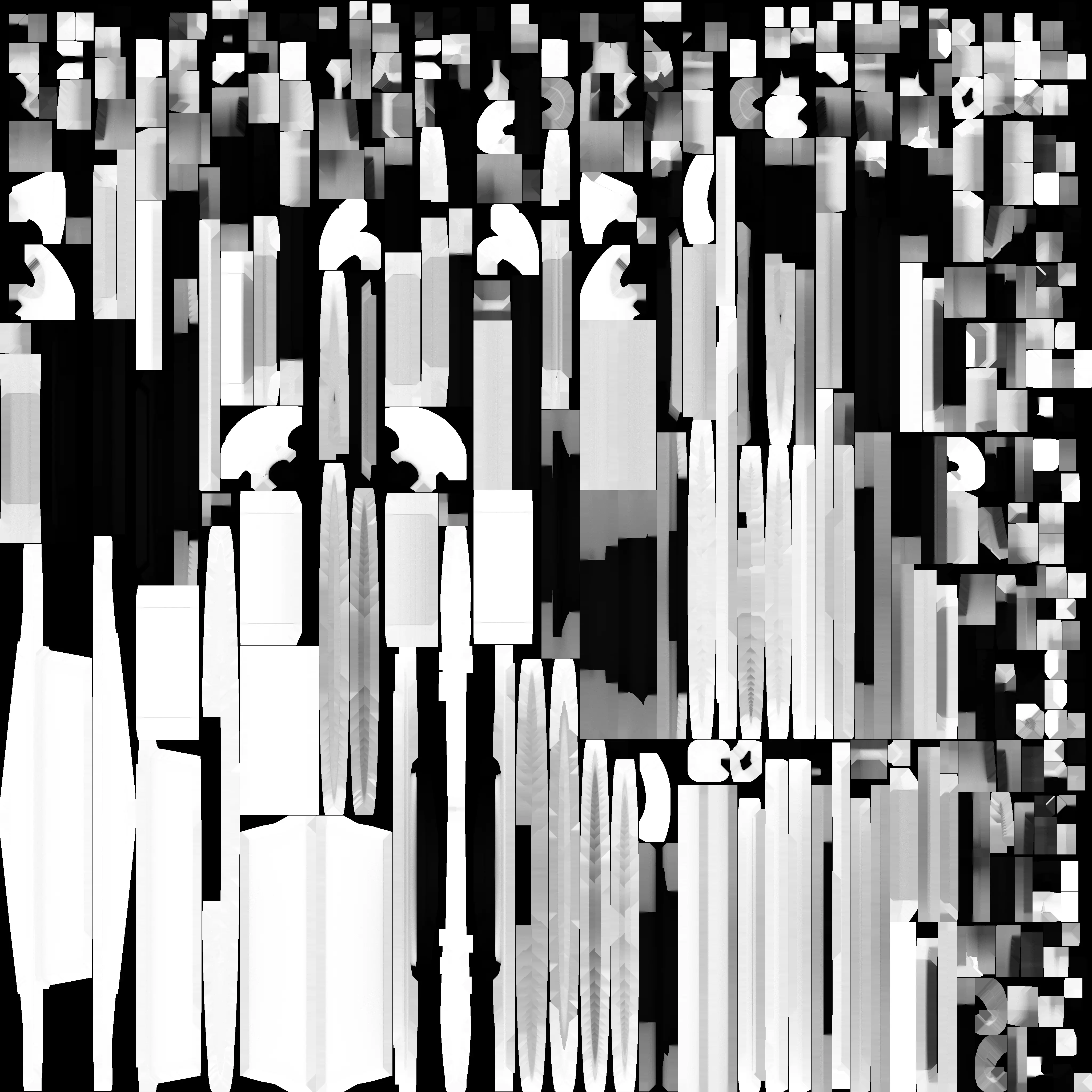 Battle axe Low-poly 3D model_6