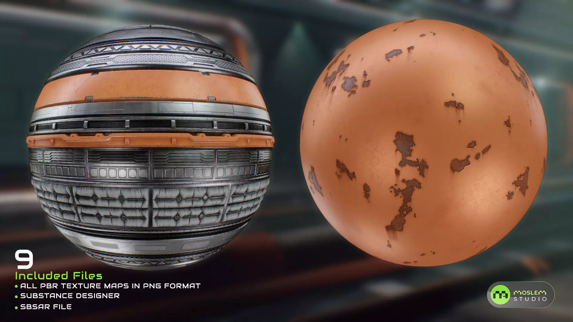 Modular Sci-Fi Material Pack-Vol03 Texture_1