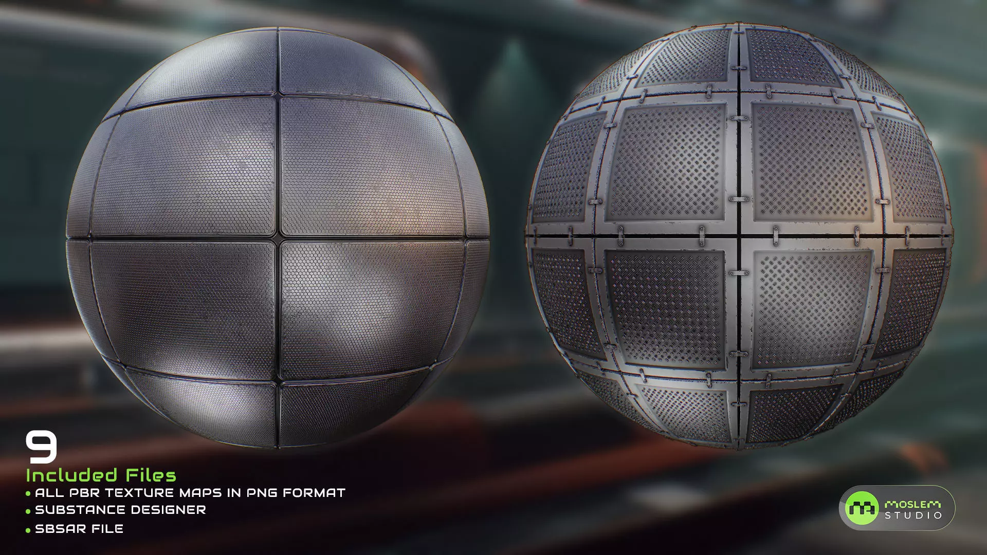Modular Sci-Fi Material Pack-Vol03 Texture_4