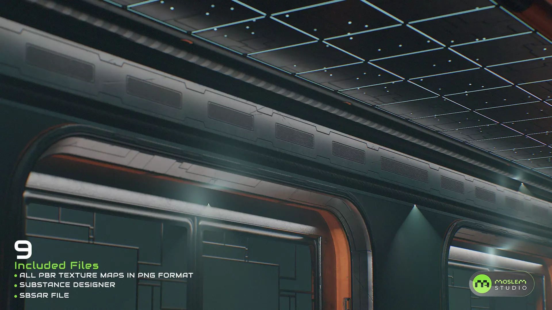 Modular Sci-Fi Material Pack-Vol03 Texture_7