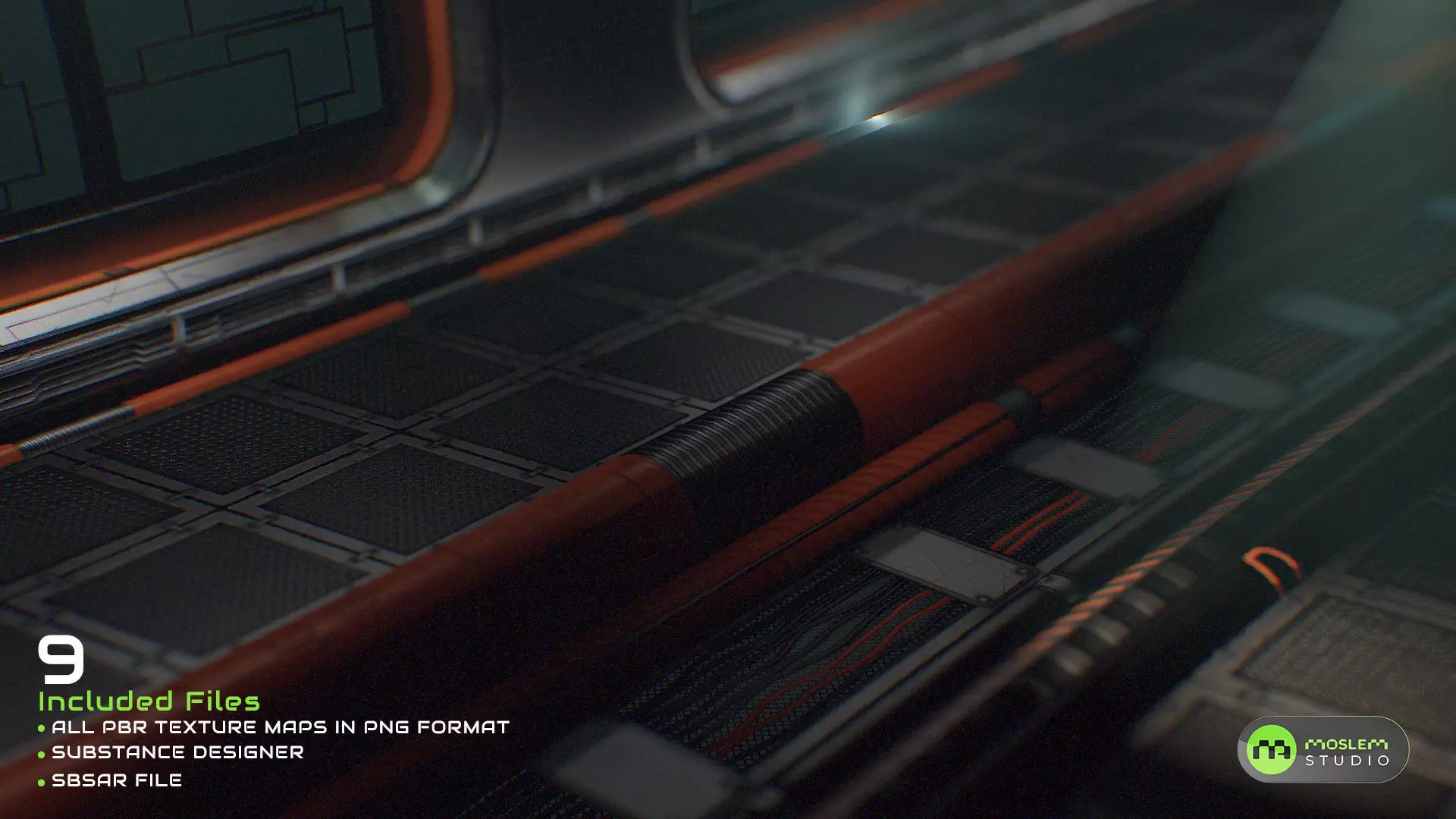 Modular Sci-Fi Material Pack-Vol03 Texture_6