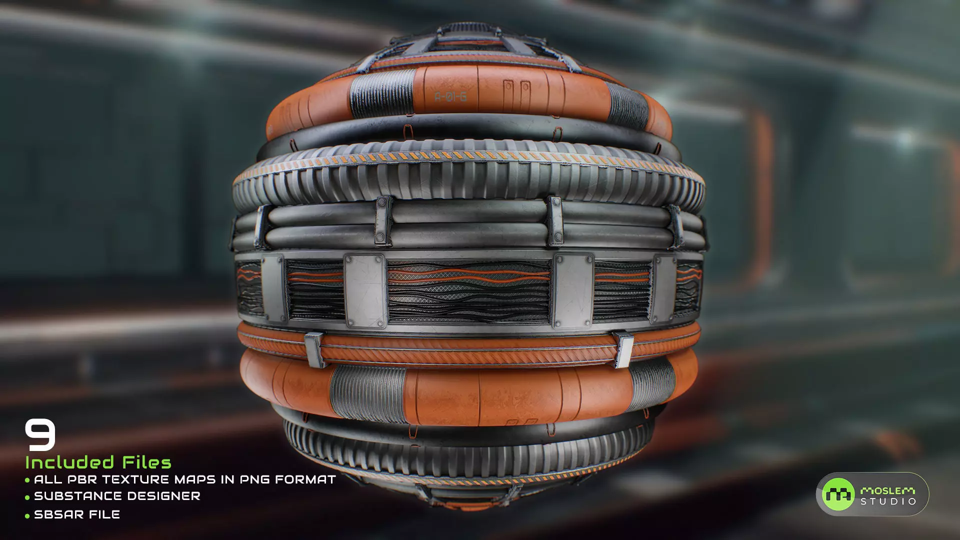 Modular Sci-Fi Material Pack-Vol03 Texture_2