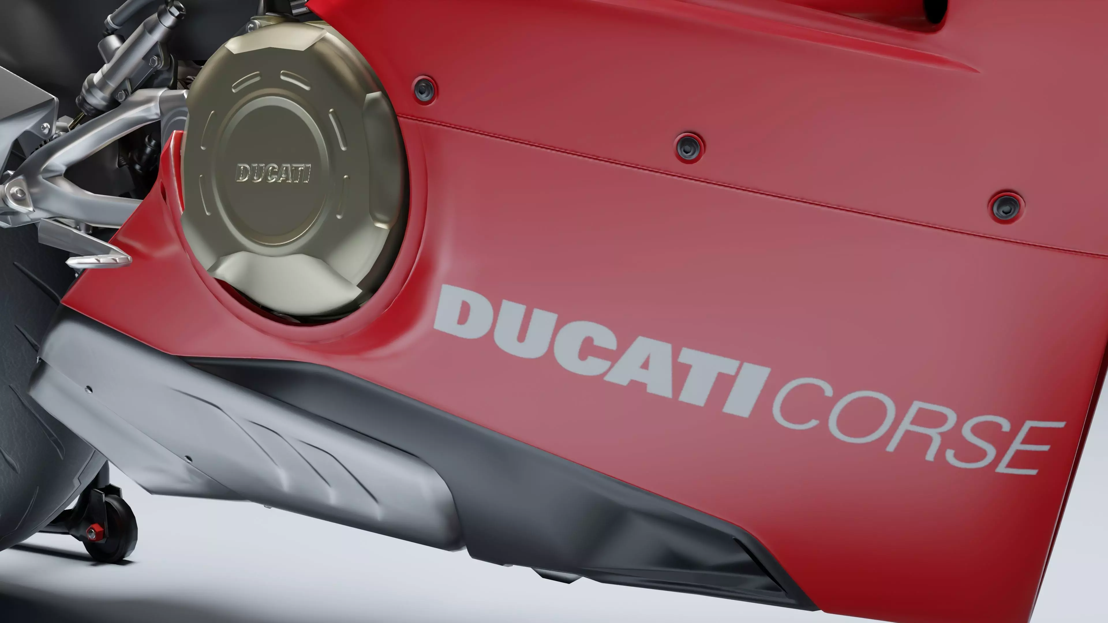 Ducati Panigale V4 R 2019 Low-poly 3D model_14