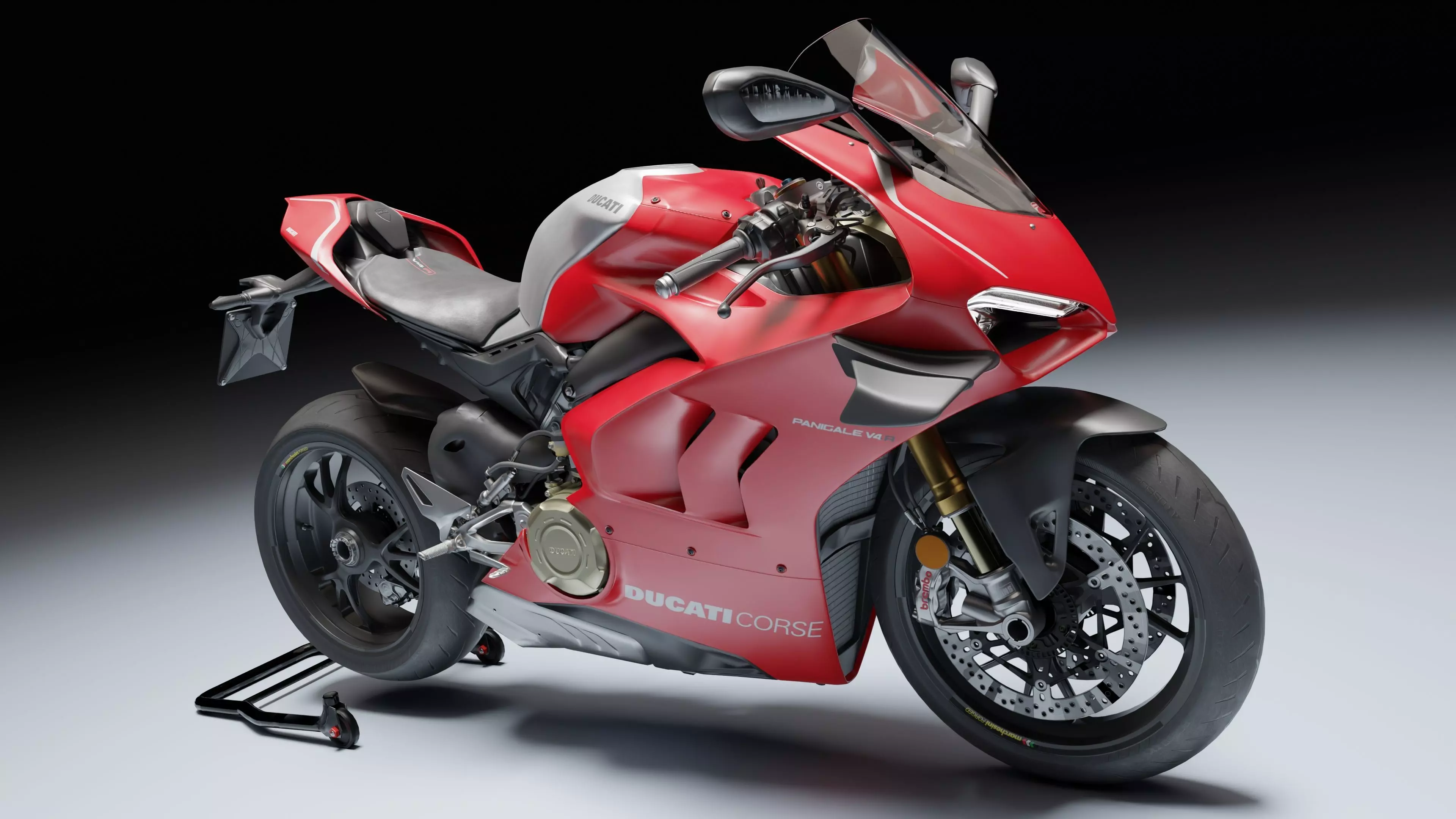 Ducati Panigale V4 R 2019 Low-poly 3D model_7