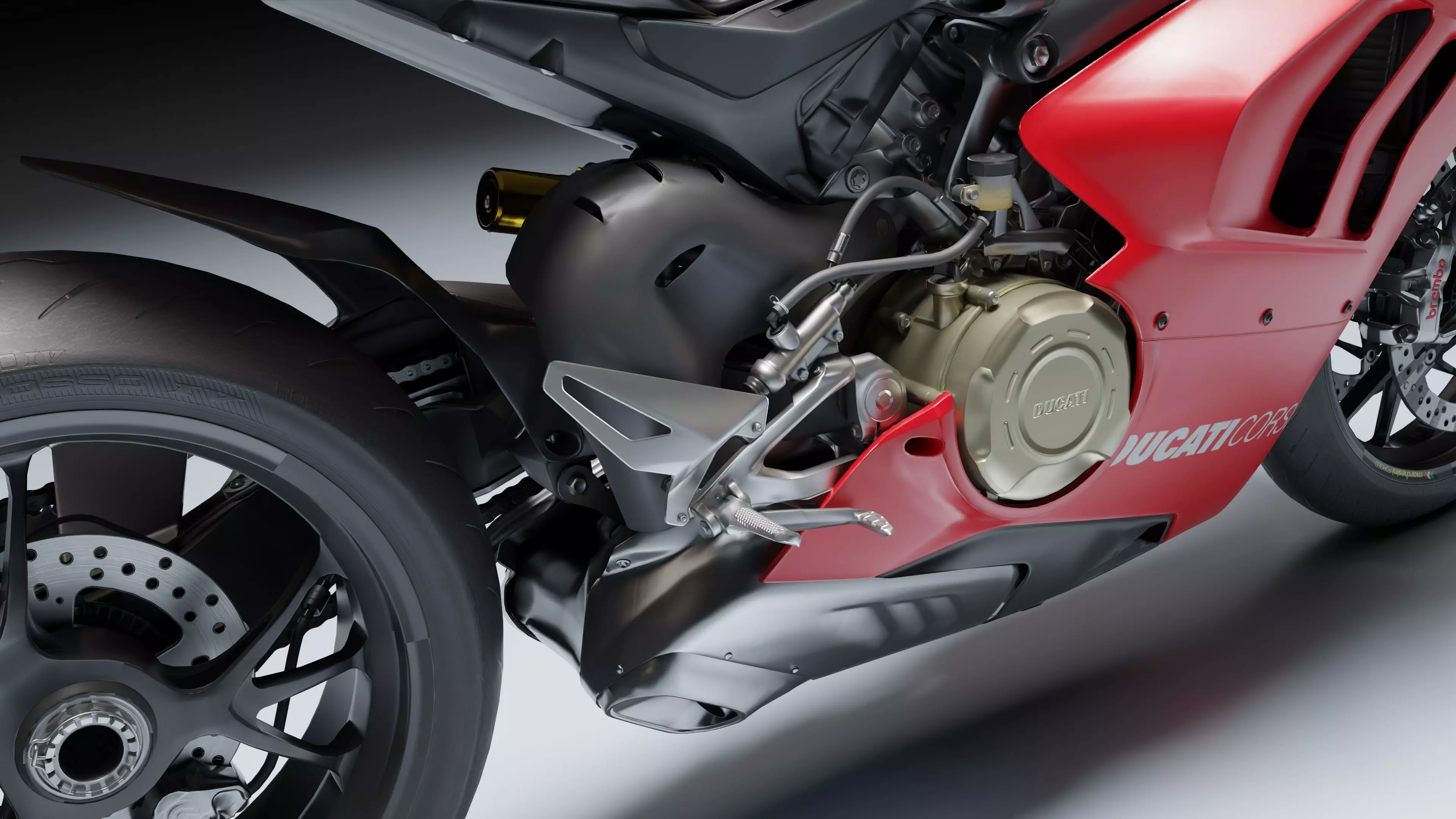 Ducati Panigale V4 R 2019 Low-poly 3D model_20