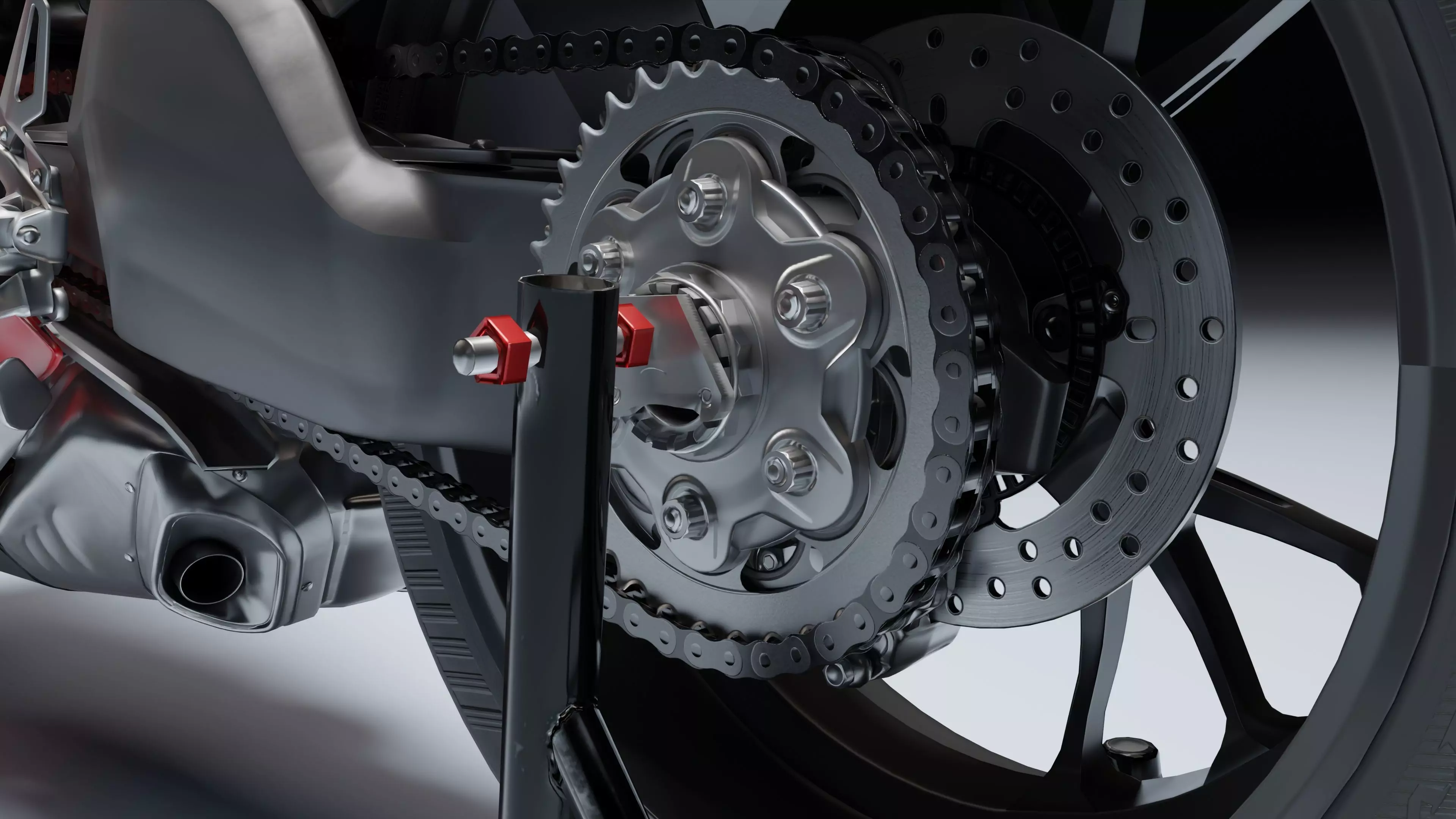 Ducati Panigale V4 R 2019 Low-poly 3D model_16