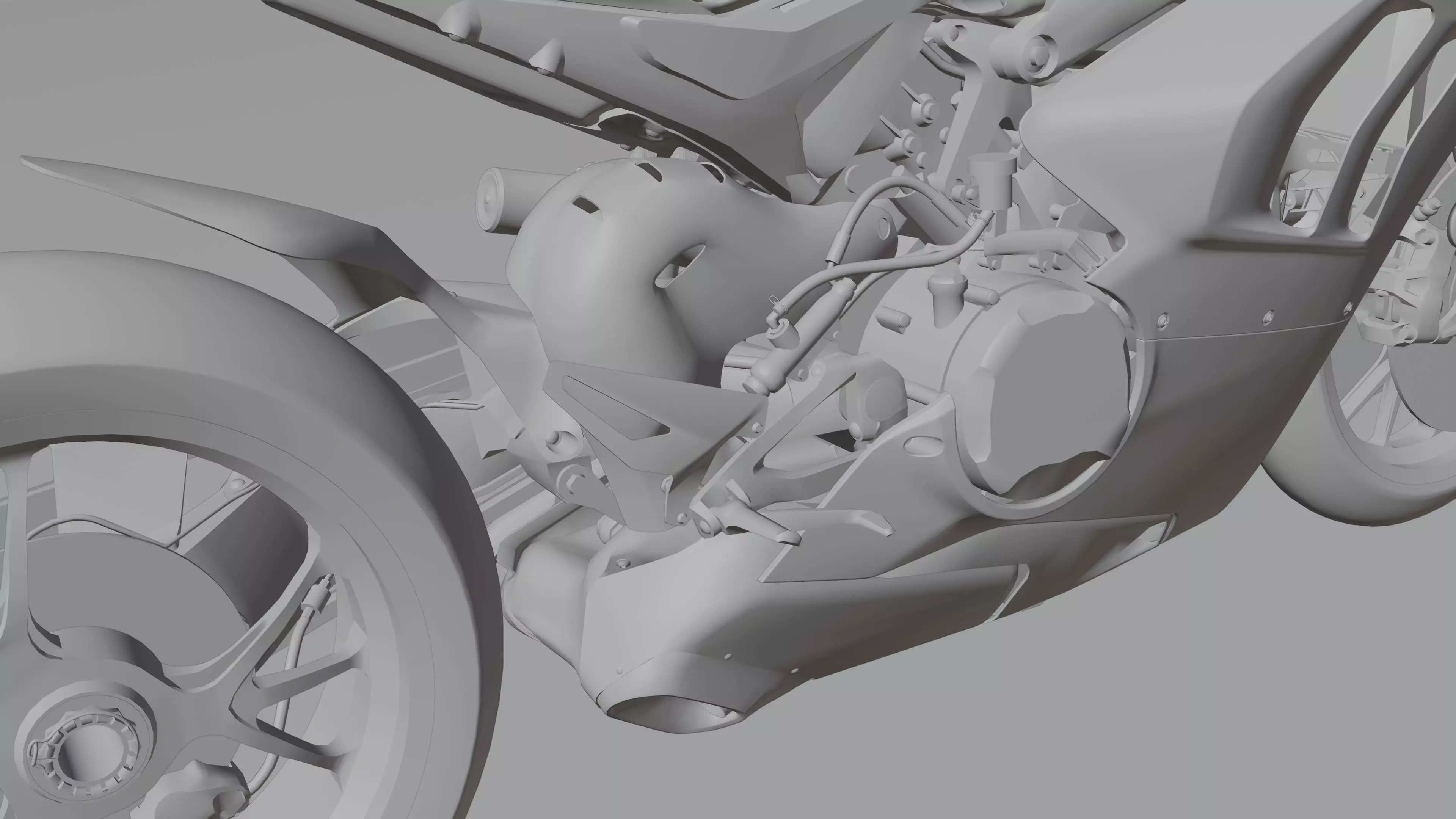 Ducati Panigale V4 R 2019 Low-poly 3D model_25