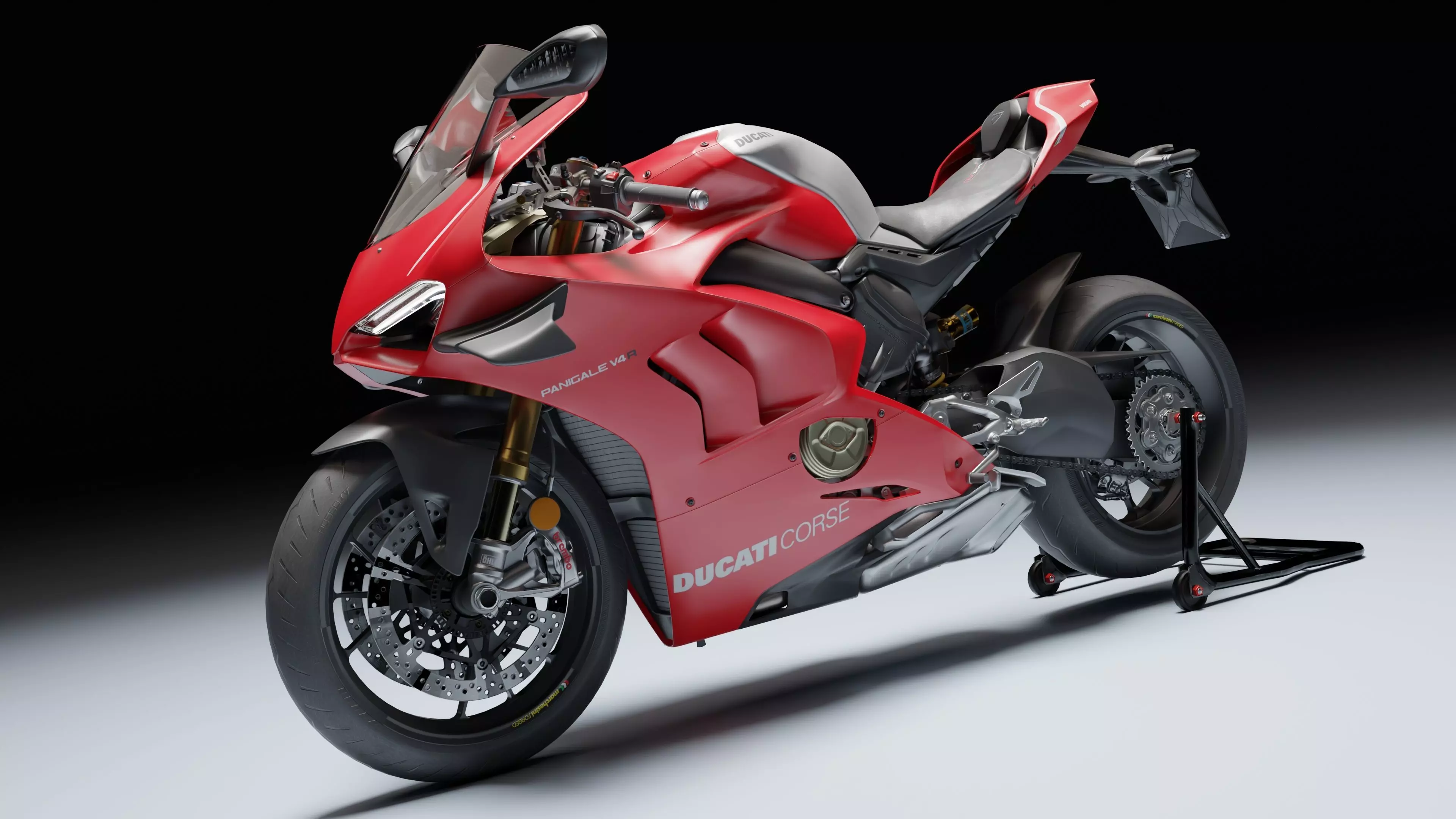 Ducati Panigale V4 R 2019 Low-poly 3D model_5