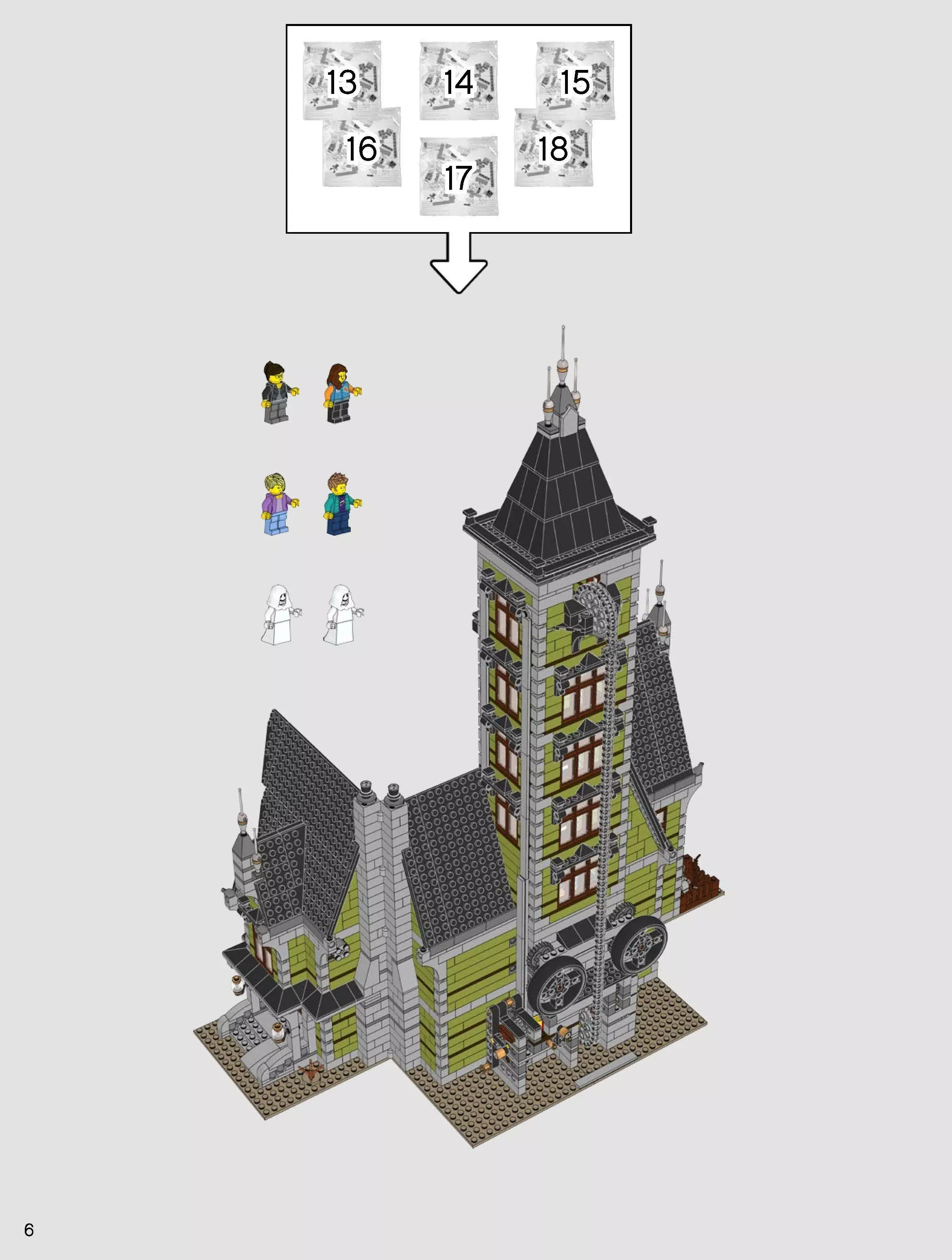 TwindBricks3D - 10273 - Haunted House 3D print model_11