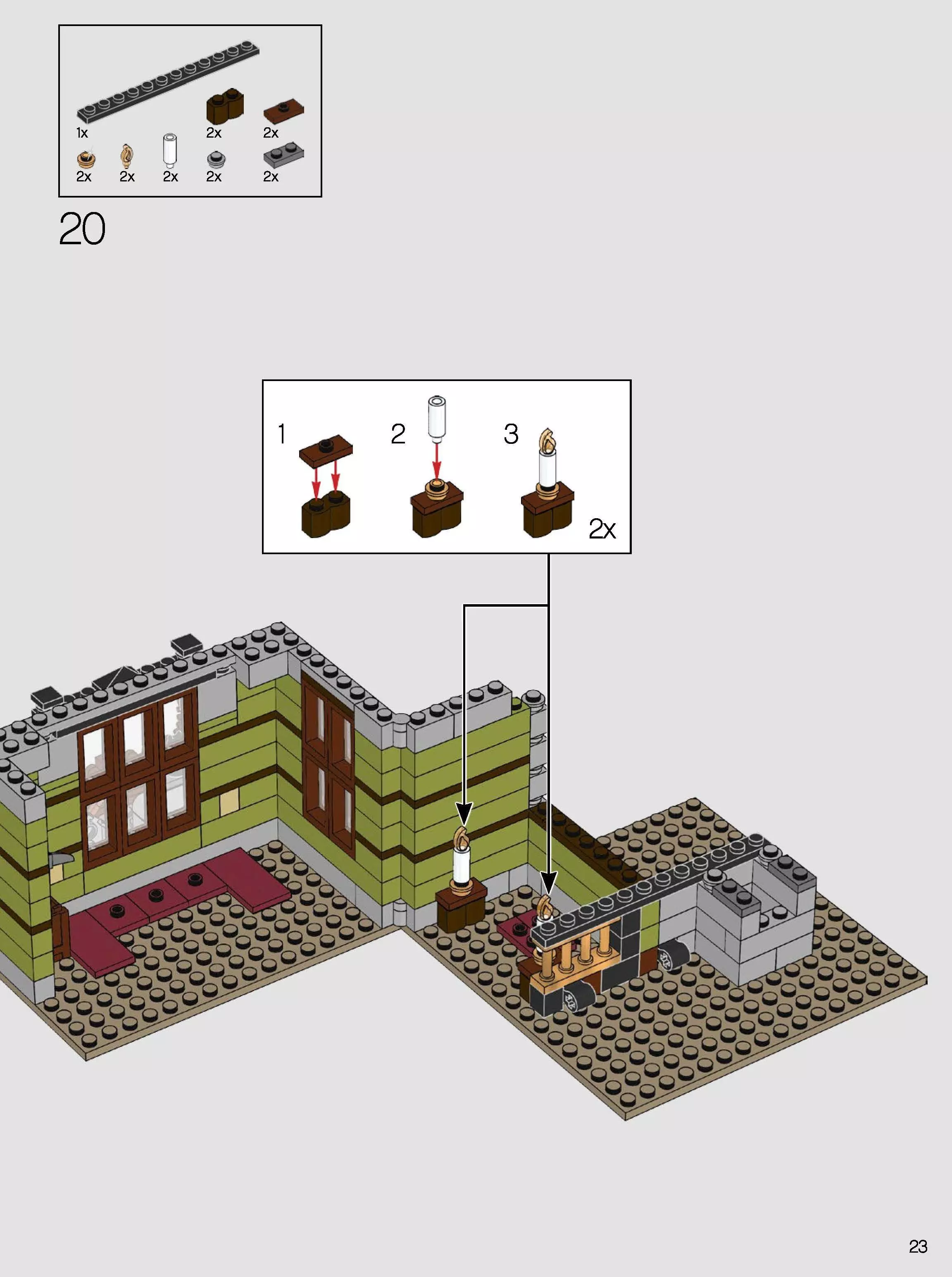 TwindBricks3D - 10273 - Haunted House 3D print model_19