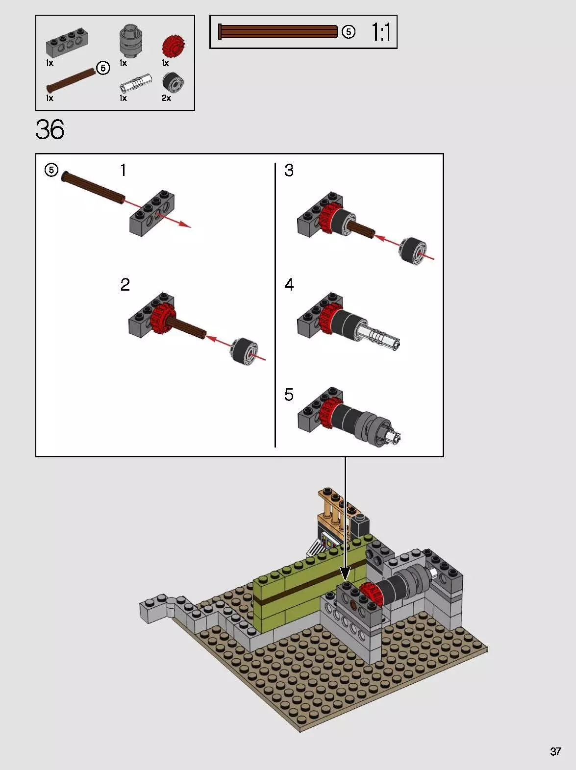 TwindBricks3D - 10273 - Haunted House 3D print model_29