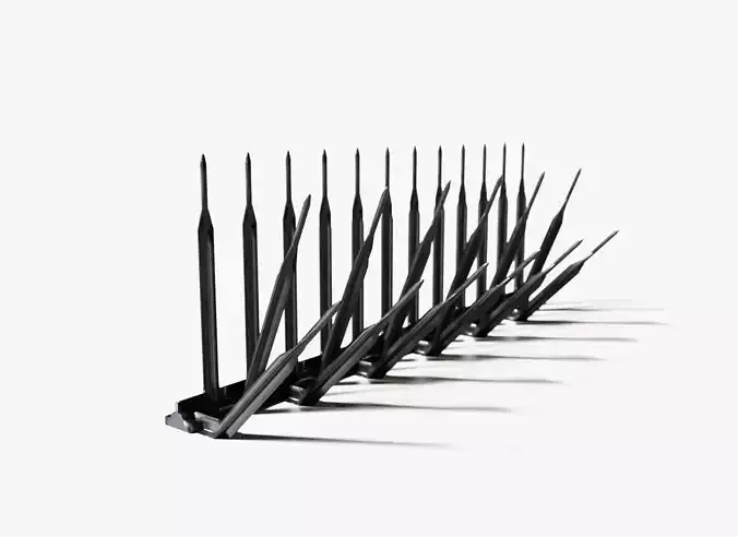 Pigeon Spikes Bird Deterrent Low-poly 3D model