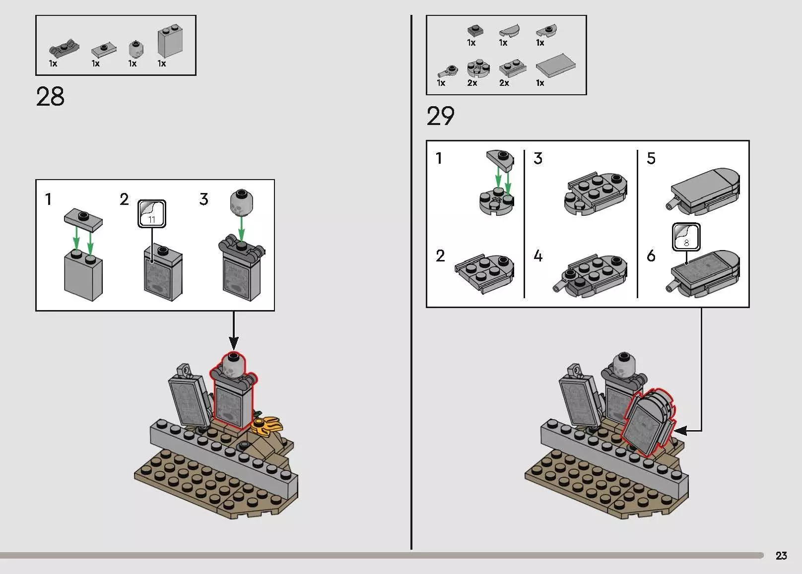 Wikibricks3D - 21341 - The Sanderson Sisters Cottage 3D print model_11