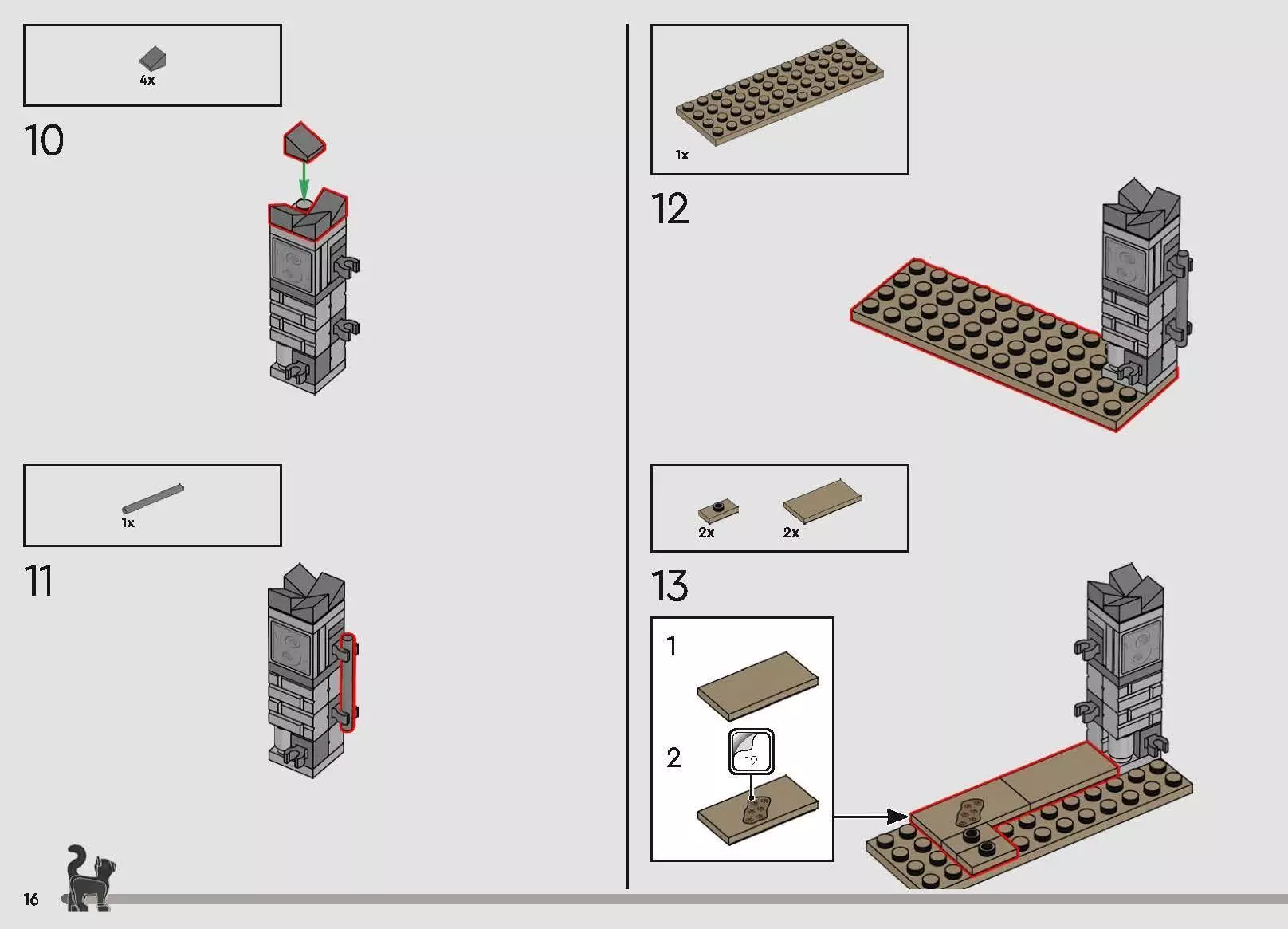 Wikibricks3D - 21341 - The Sanderson Sisters Cottage 3D print model_2