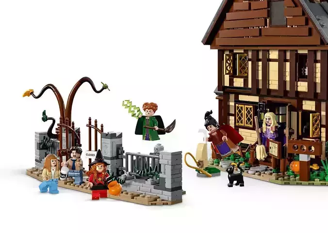 Wikibricks3D - 21341 - The Sanderson Sisters Cottage