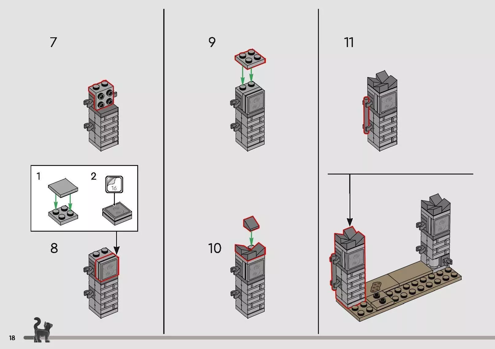 Wikibricks3D - 21341 - The Sanderson Sisters Cottage 3D print model_5