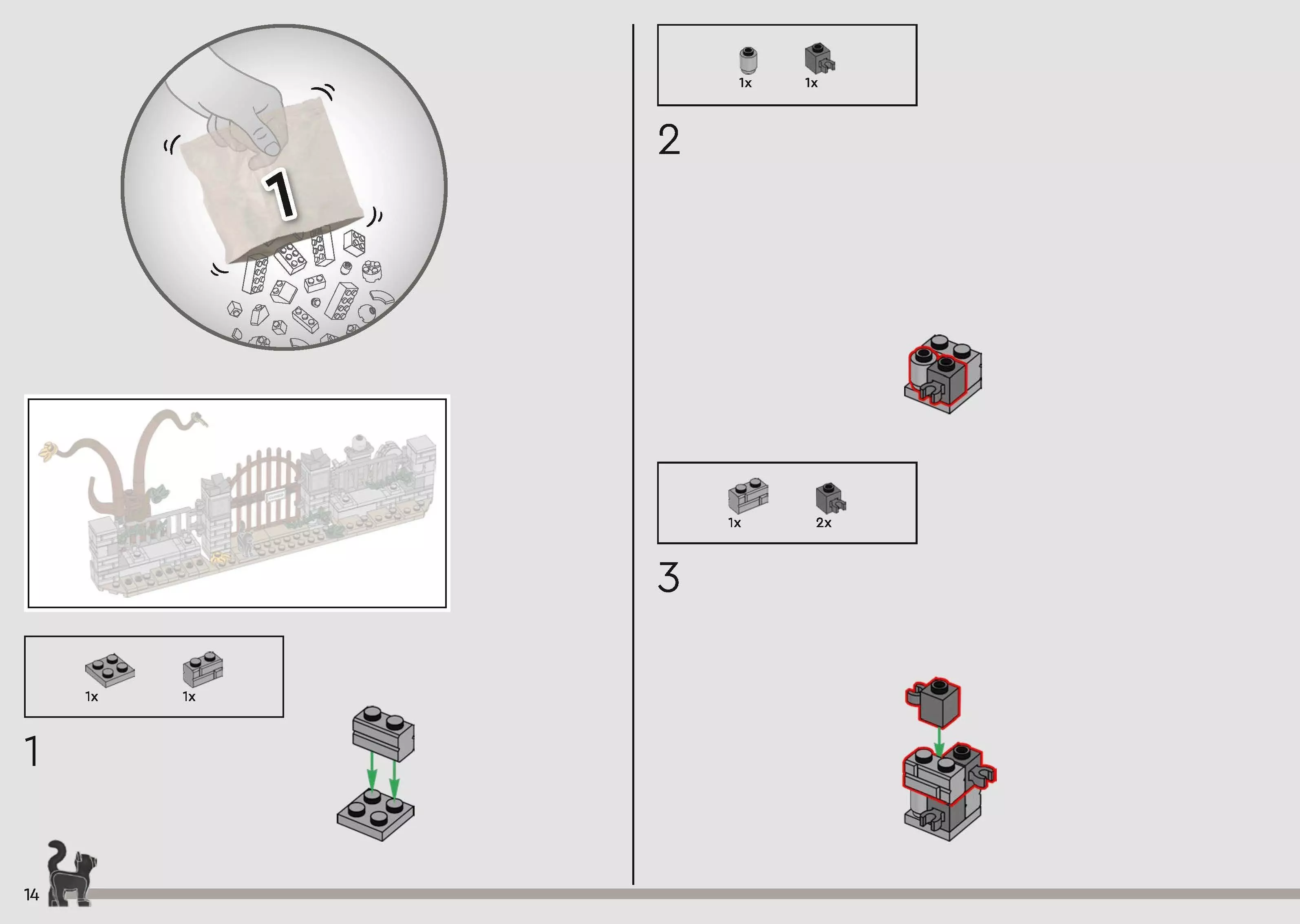 Wikibricks3D - 21341 - The Sanderson Sisters Cottage 3D print model_3