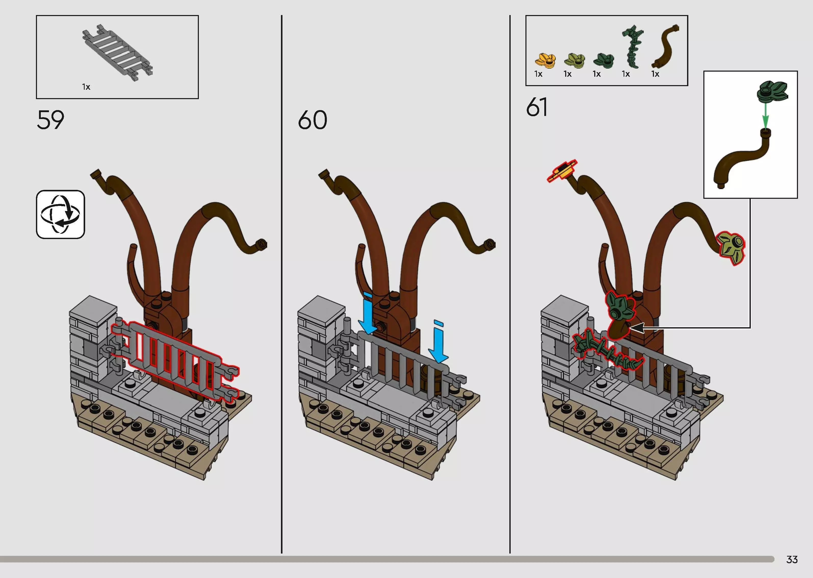 Wikibricks3D - 21341 - The Sanderson Sisters Cottage 3D print model_40