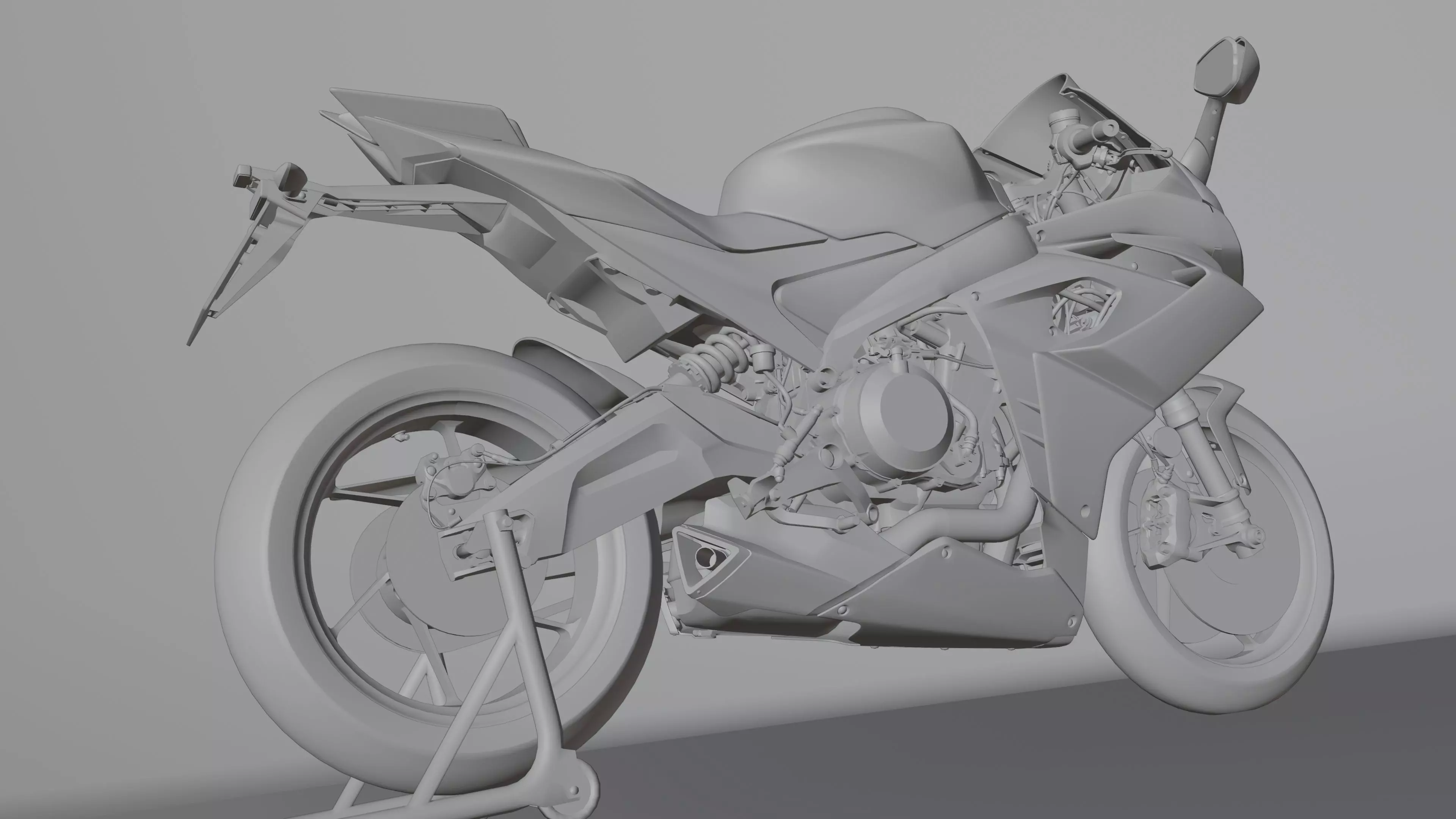 Aprilia RS 660 2021 Low-poly 3D model_31