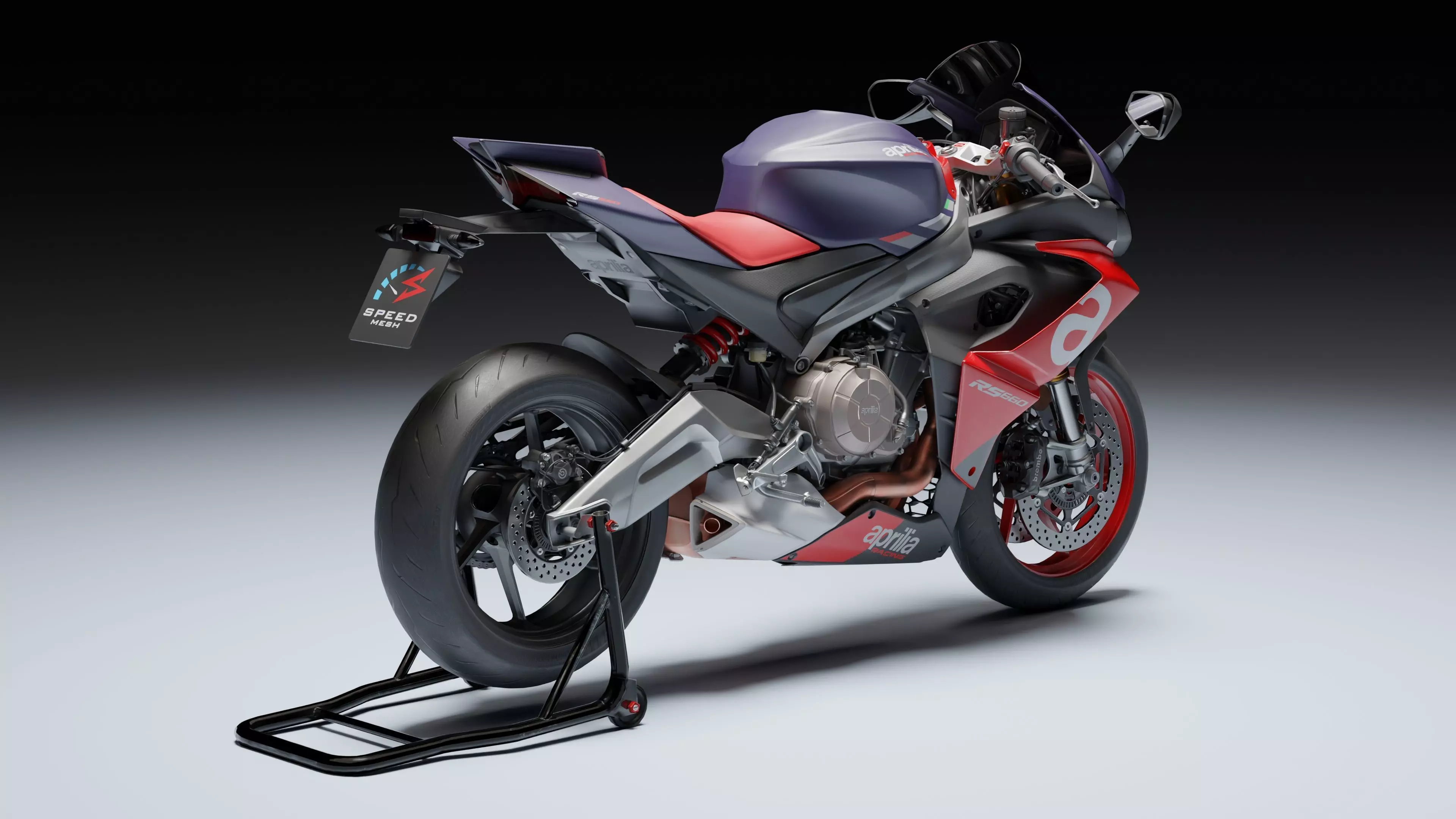 Aprilia RS 660 2021 Low-poly 3D model_14