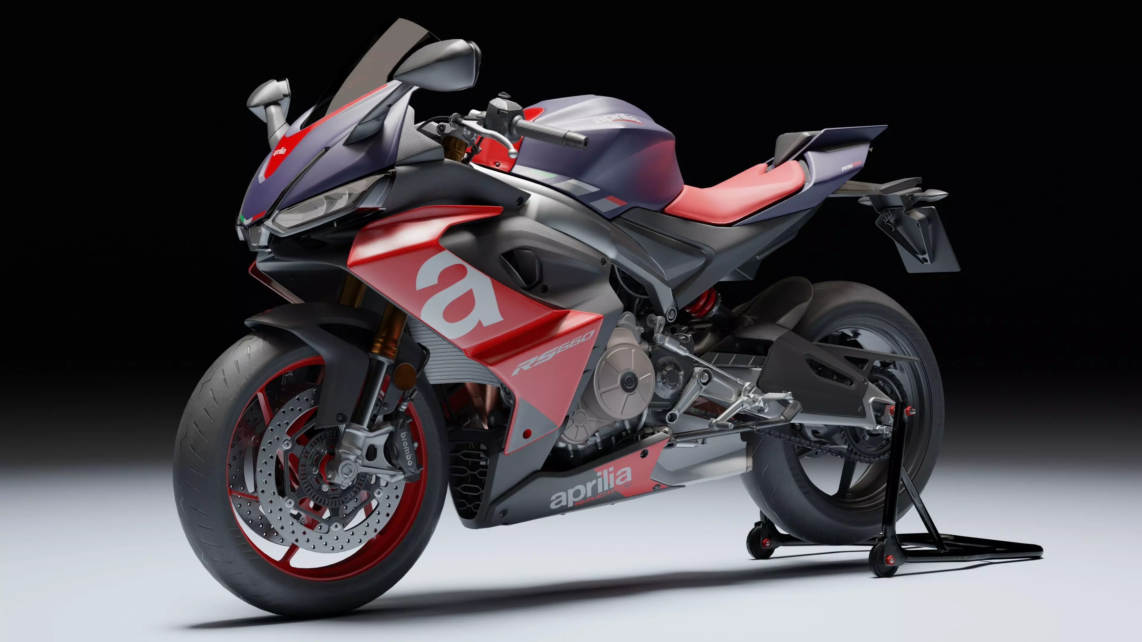 Aprilia RS 660 2021 Low-poly 3D model_0
