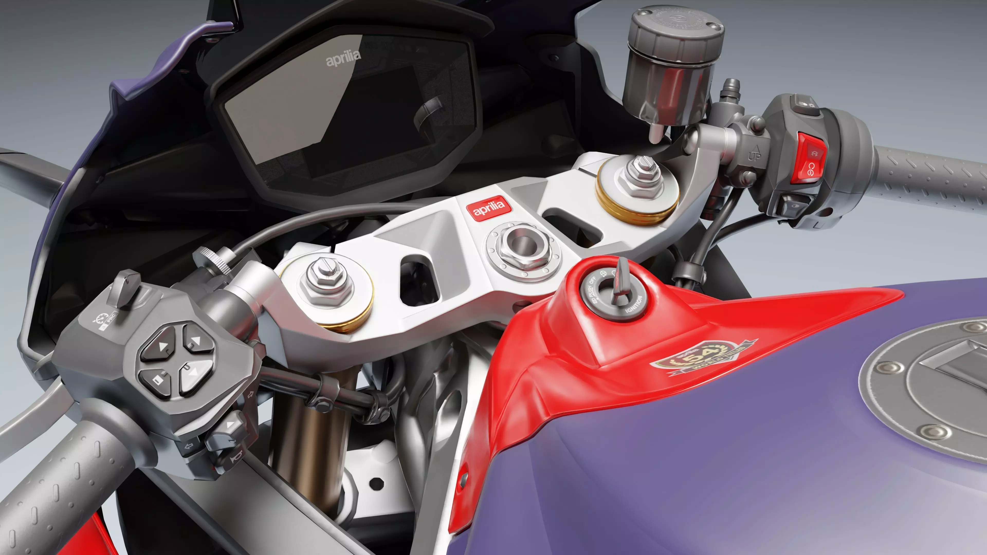 Aprilia RS 660 2021 Low-poly 3D model_21