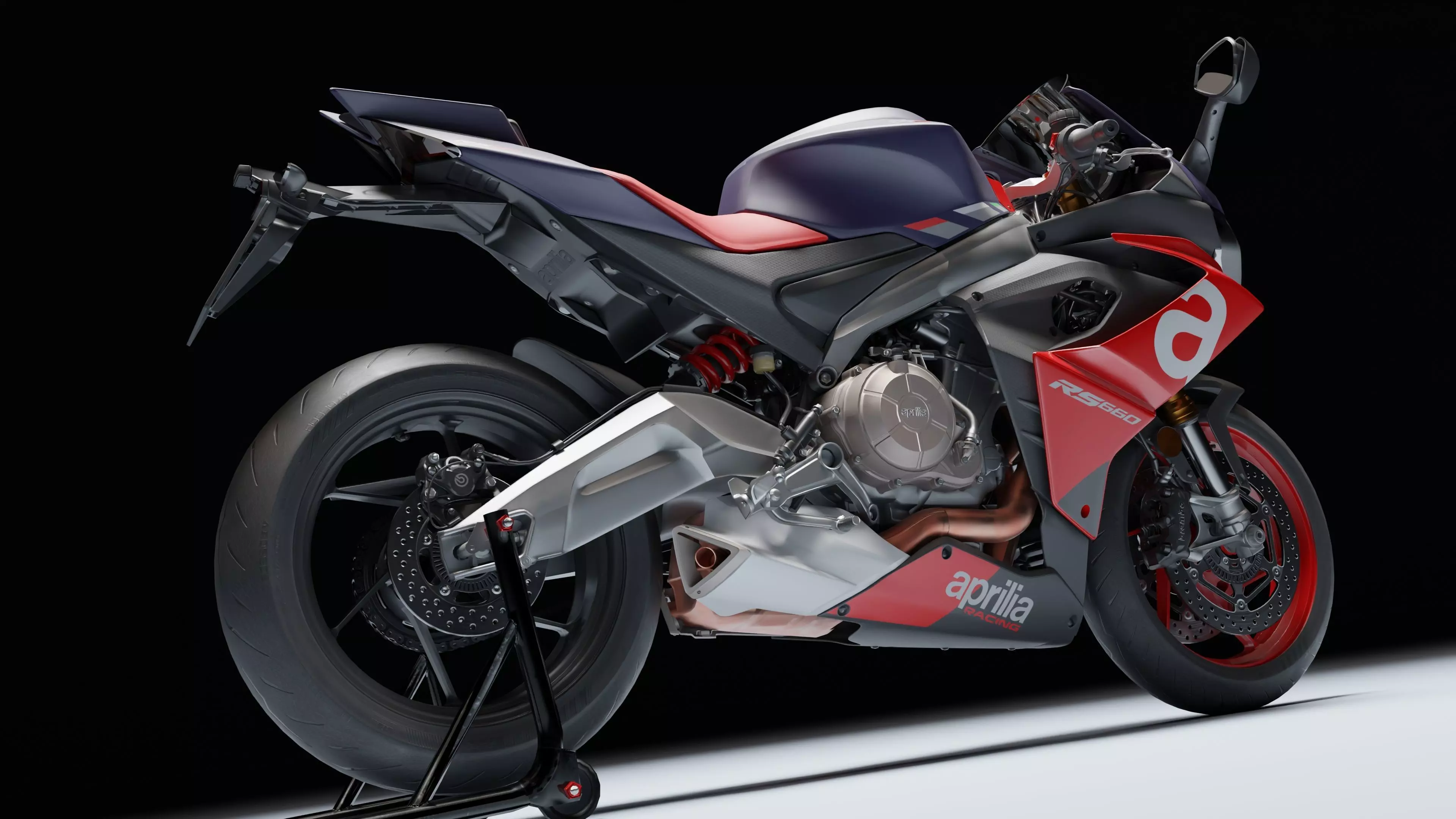 Aprilia RS 660 2021 Low-poly 3D model_30