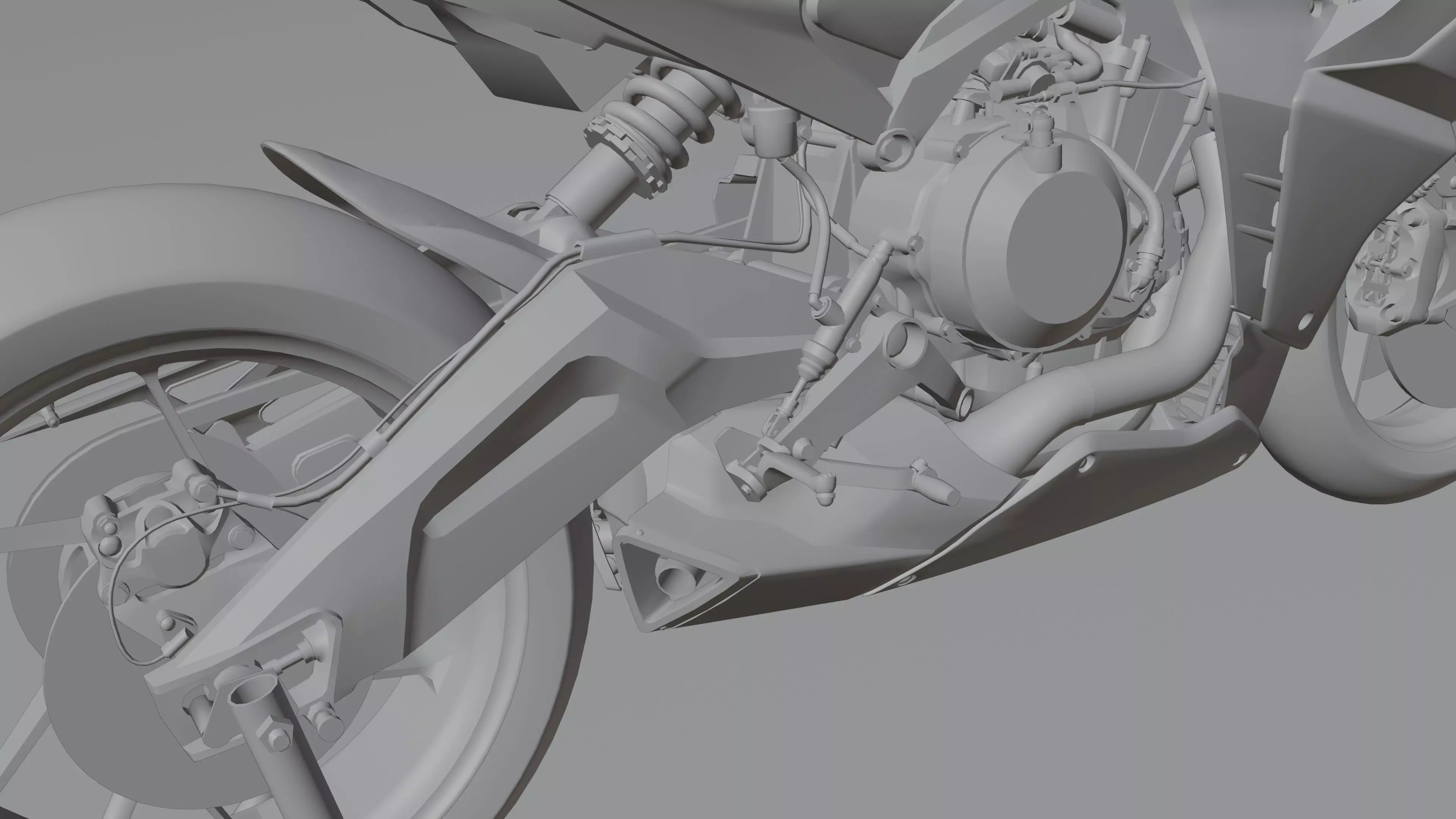 Aprilia RS 660 2021 Low-poly 3D model_29