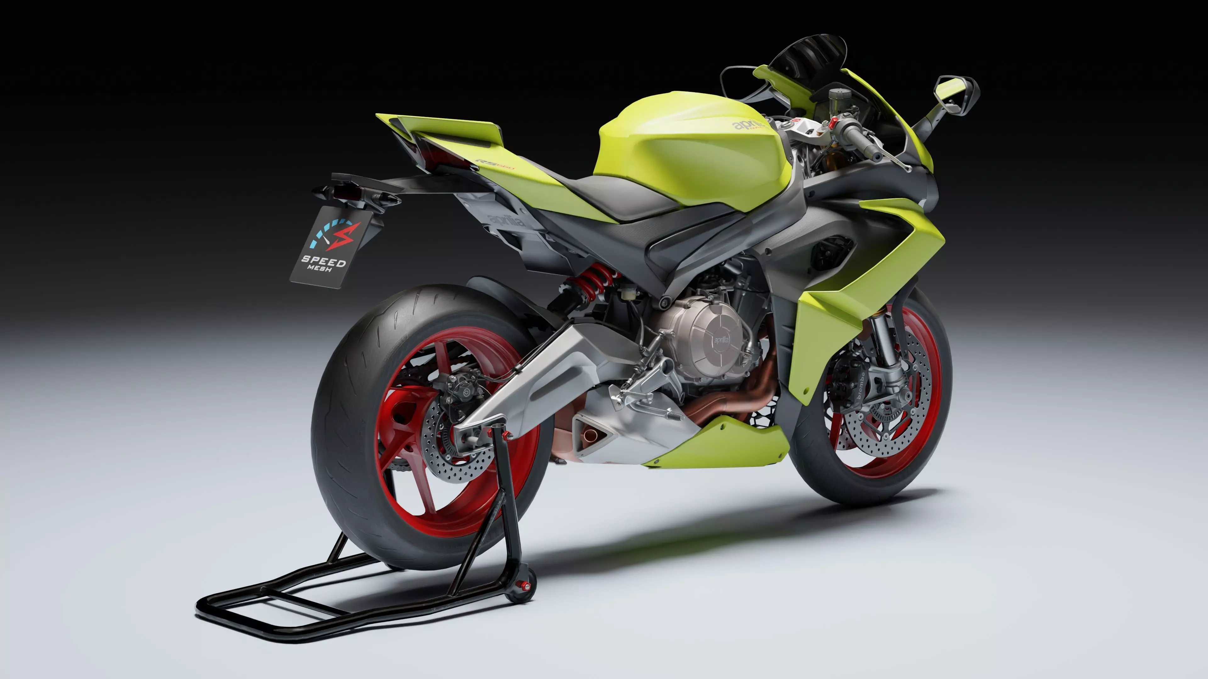 Aprilia RS 660 2021 Low-poly 3D model_15