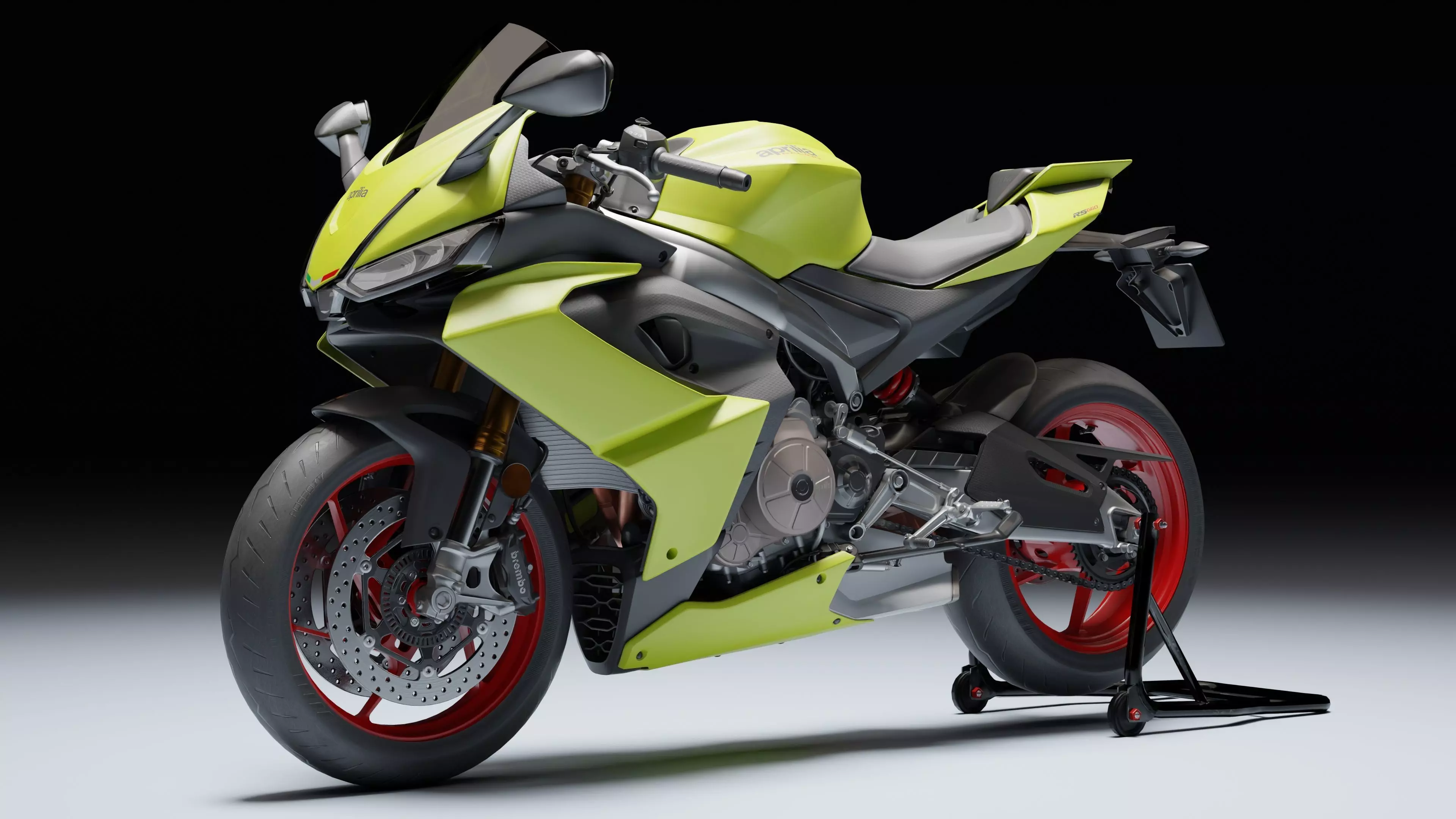 Aprilia RS 660 2021 Low-poly 3D model_1