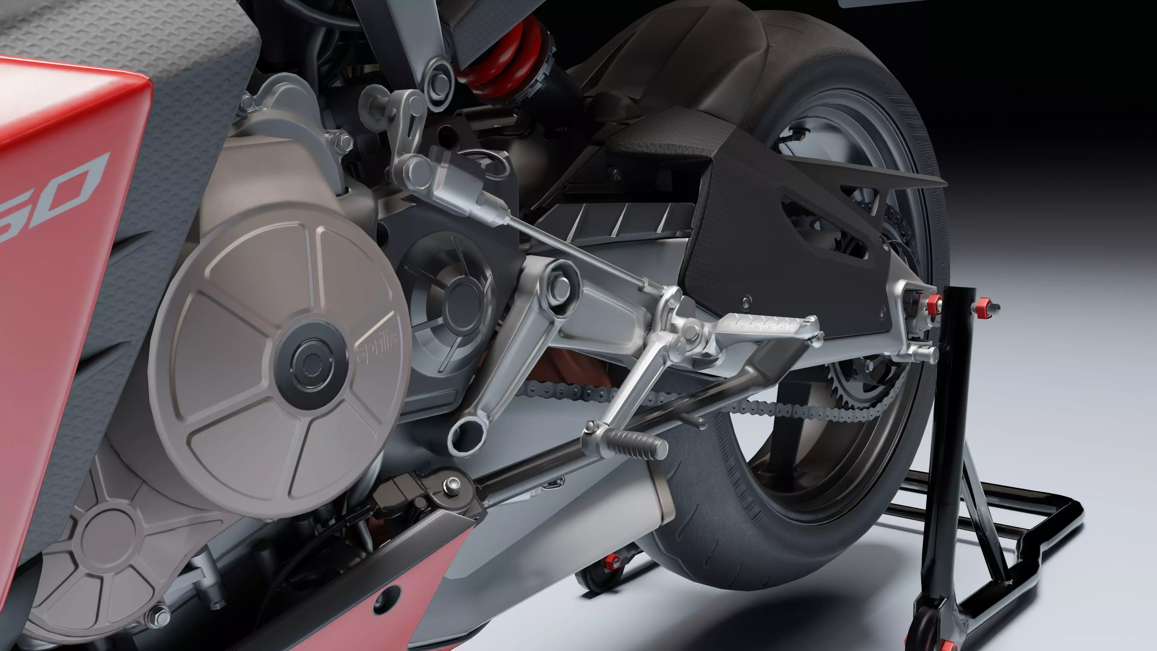 Aprilia RS 660 2021 Low-poly 3D model_26