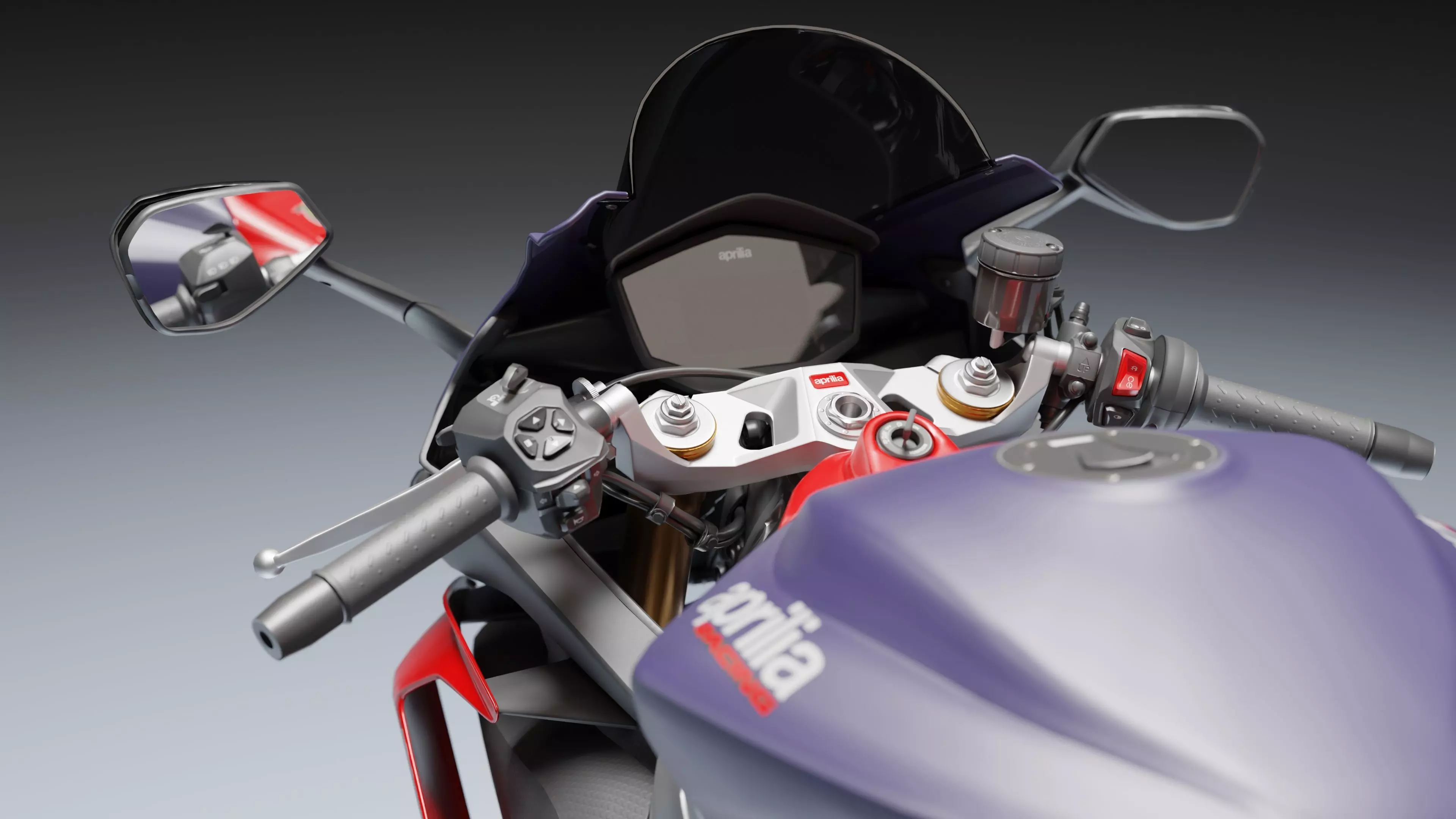 Aprilia RS 660 2021 Low-poly 3D model_18