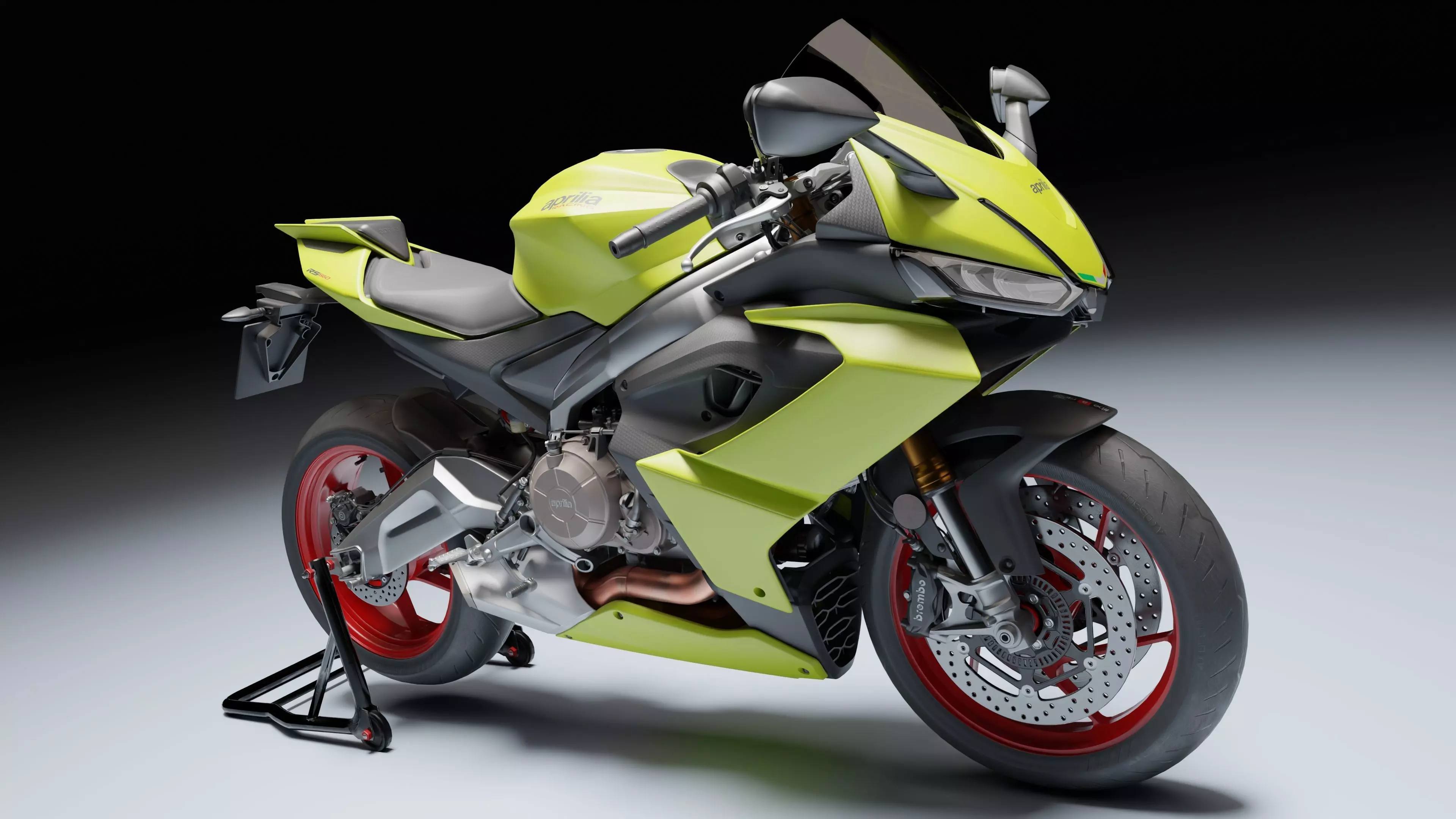 Aprilia RS 660 2021 Low-poly 3D model_12