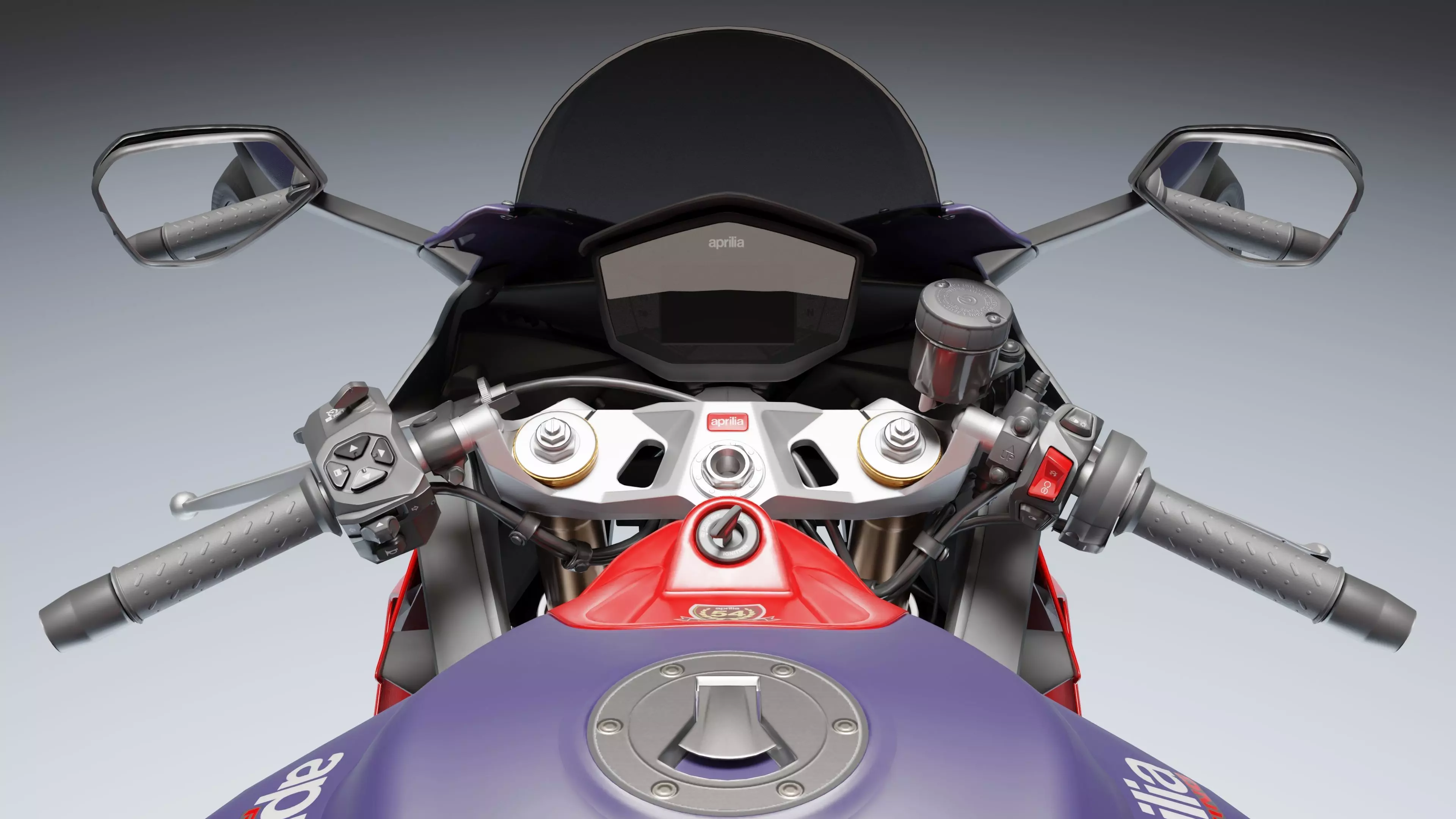 Aprilia RS 660 2021 Low-poly 3D model_19