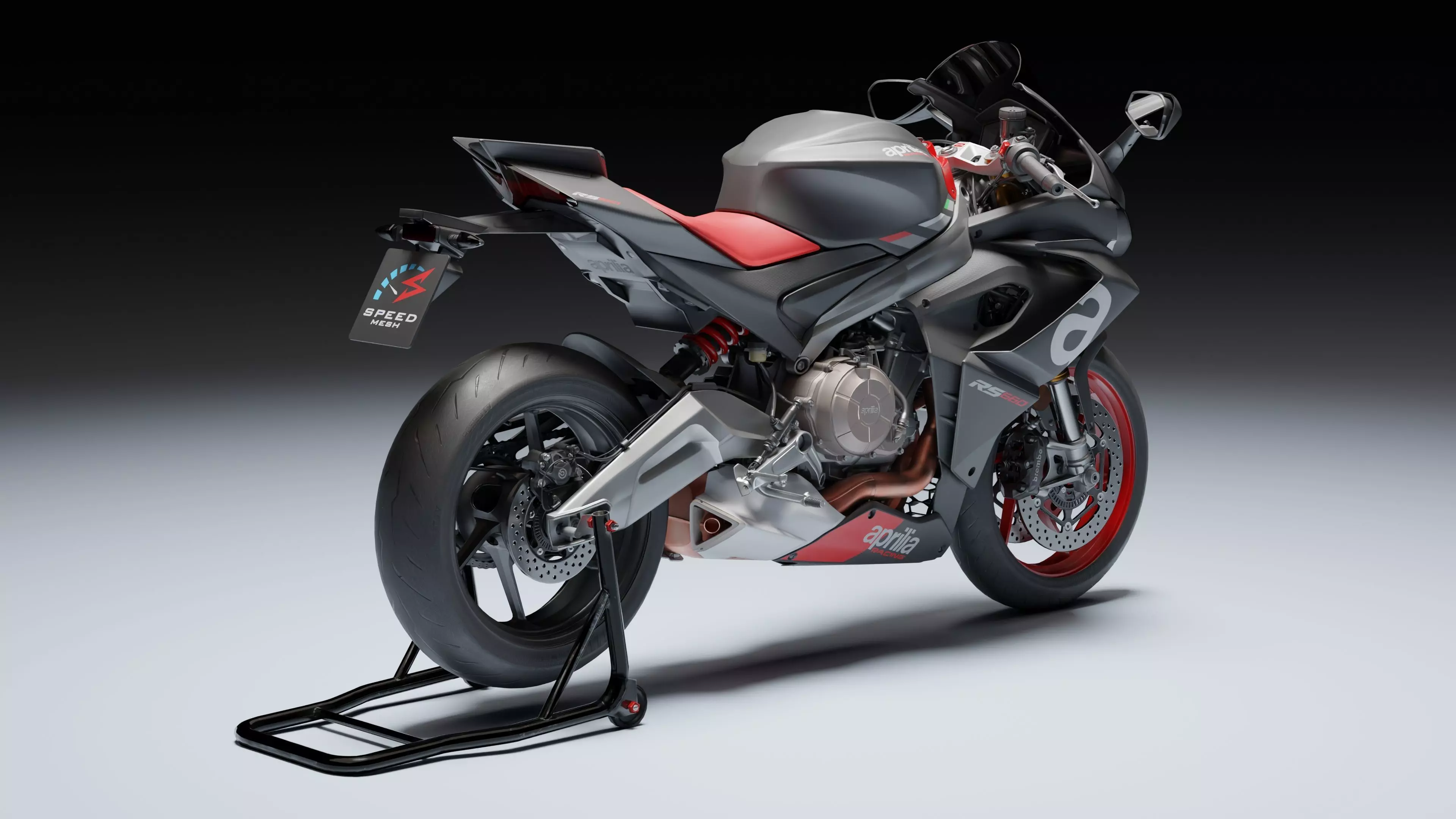 Aprilia RS 660 2021 Low-poly 3D model_16