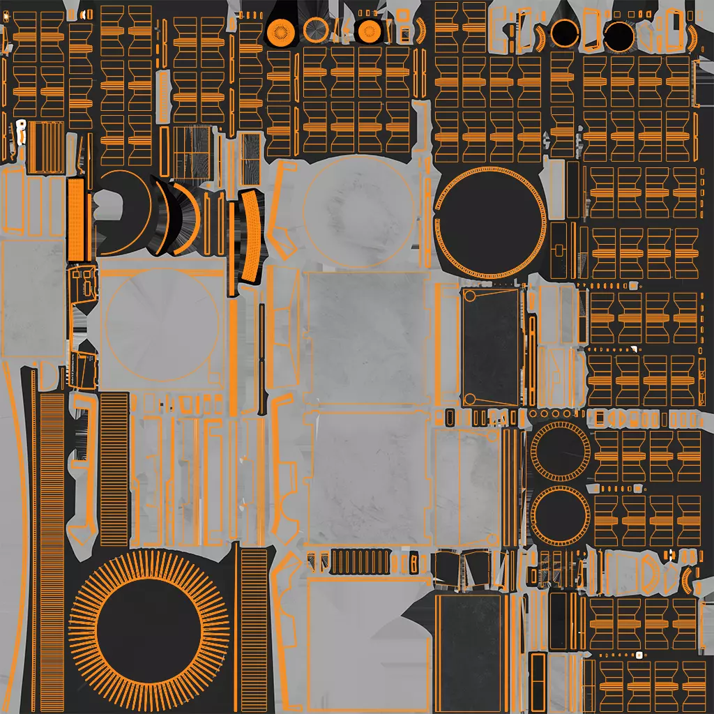 Kodak Ektagraphic Slide Projector Low-poly 3D model_6