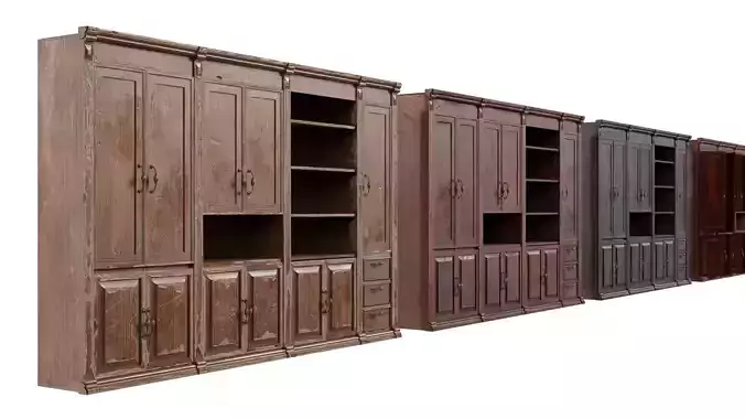 Large Wooden Cupboards