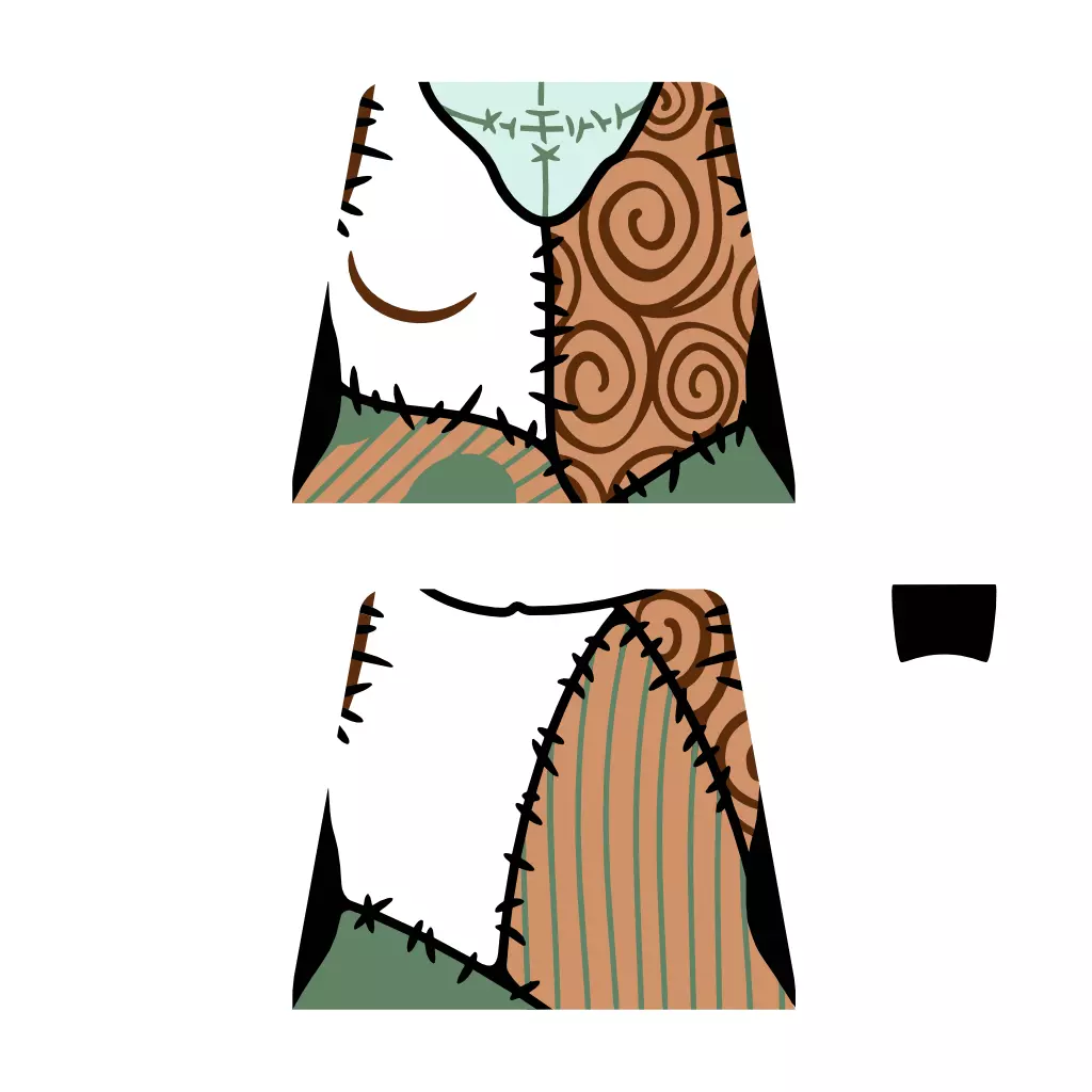 Wikibricks3D - 21351 - Tim Burton The Nightmare Before Christmas 3D print model_10