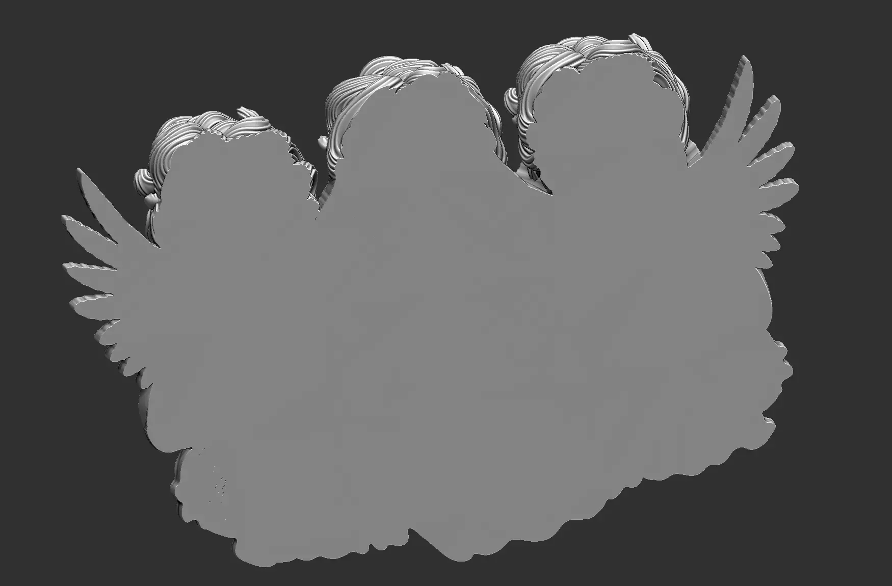 Guardian Angels See no Evil 3D print model_9