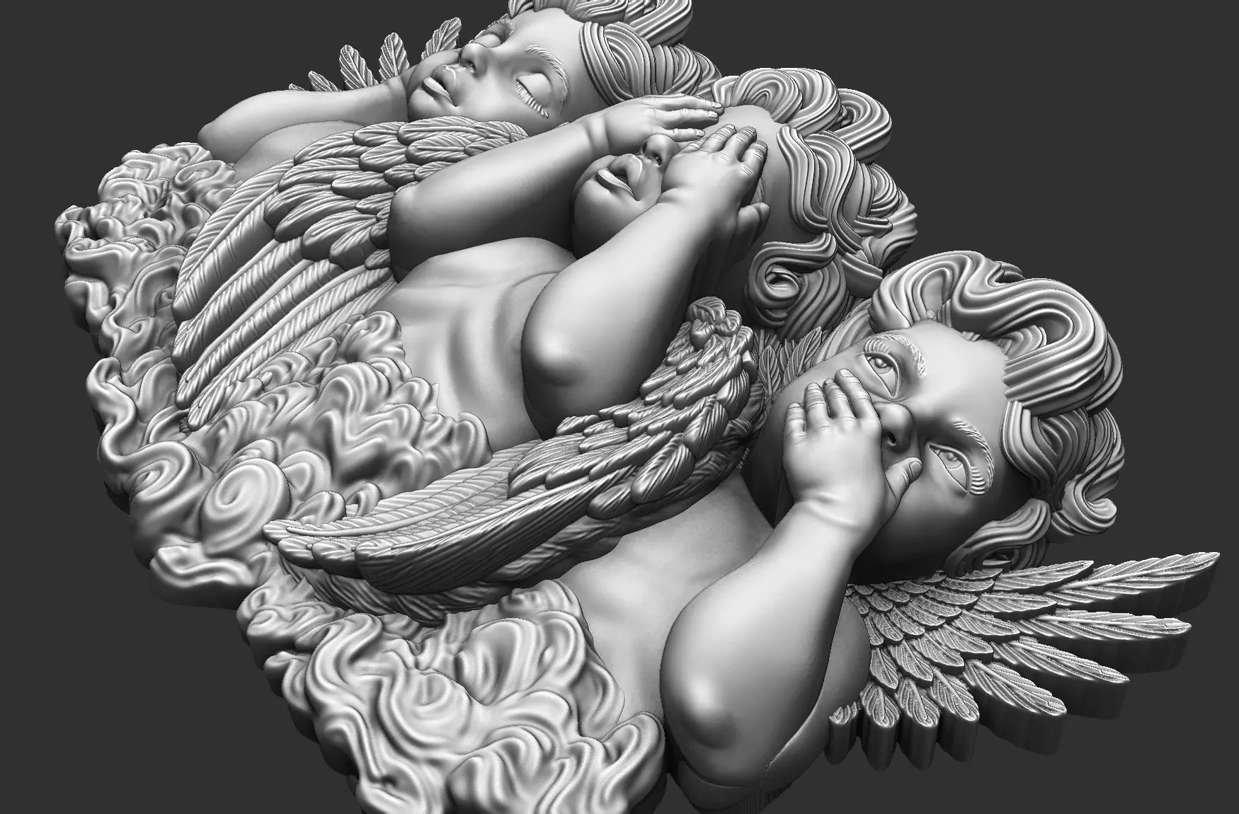 Guardian Angels See no Evil 3D print model_7