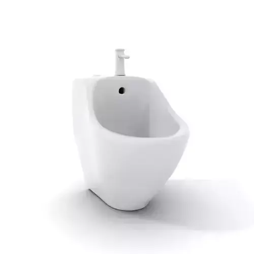 Glossy Ceramic Bidet model pack Low-poly 3D model