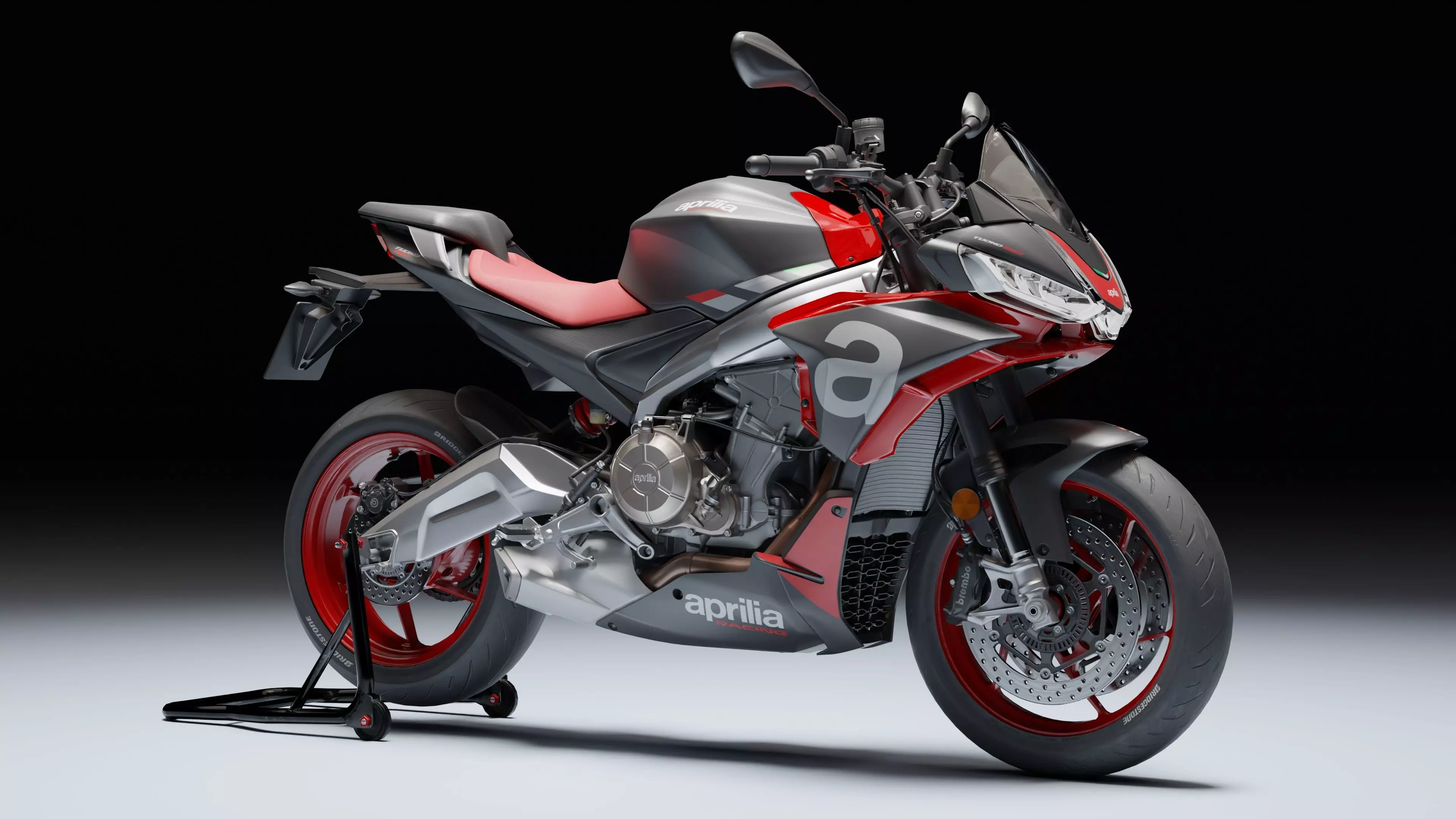 Aprilia Tuono 660 2021 Low-poly 3D model_3