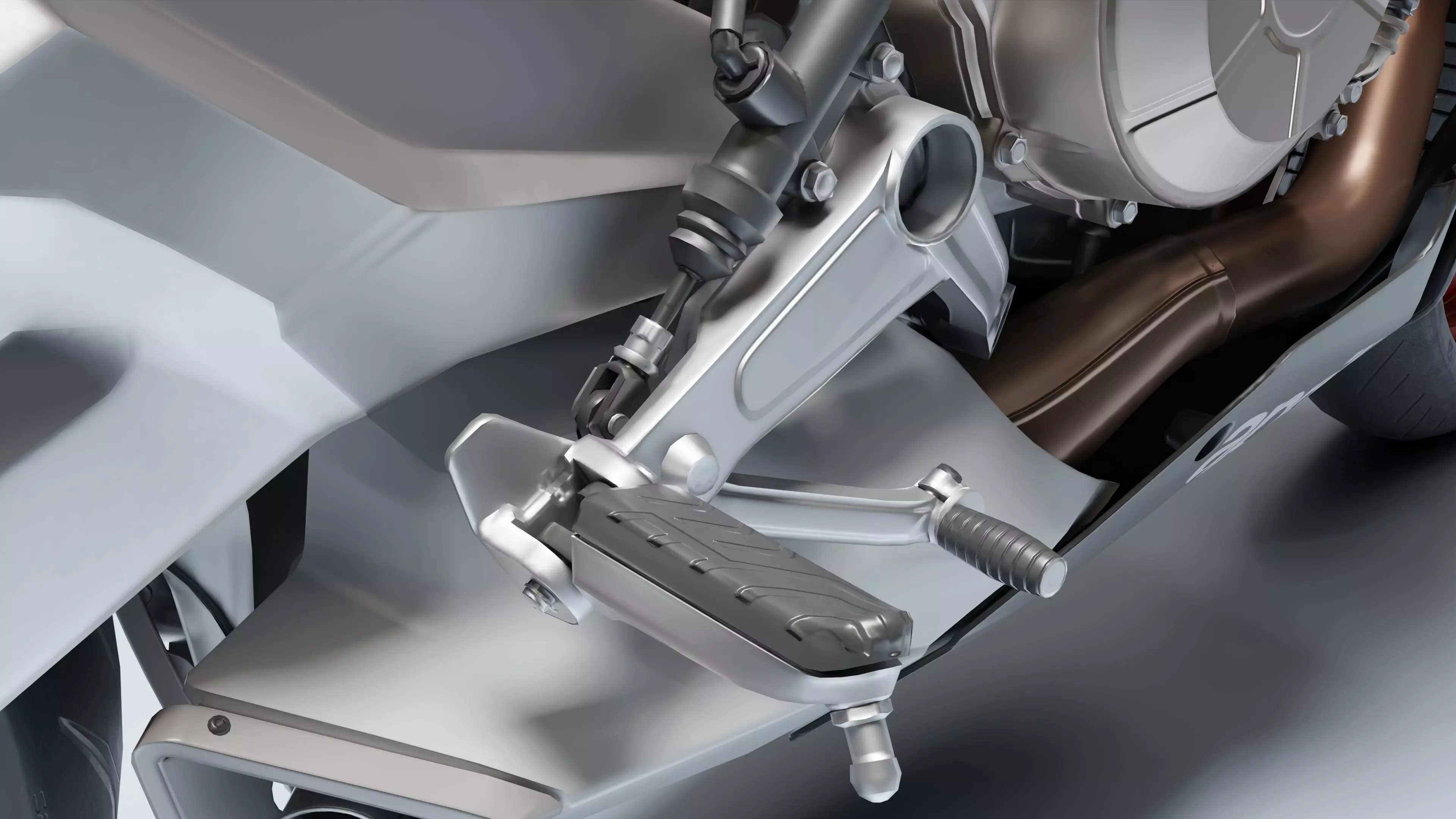 Aprilia Tuono 660 2021 Low-poly 3D model_23