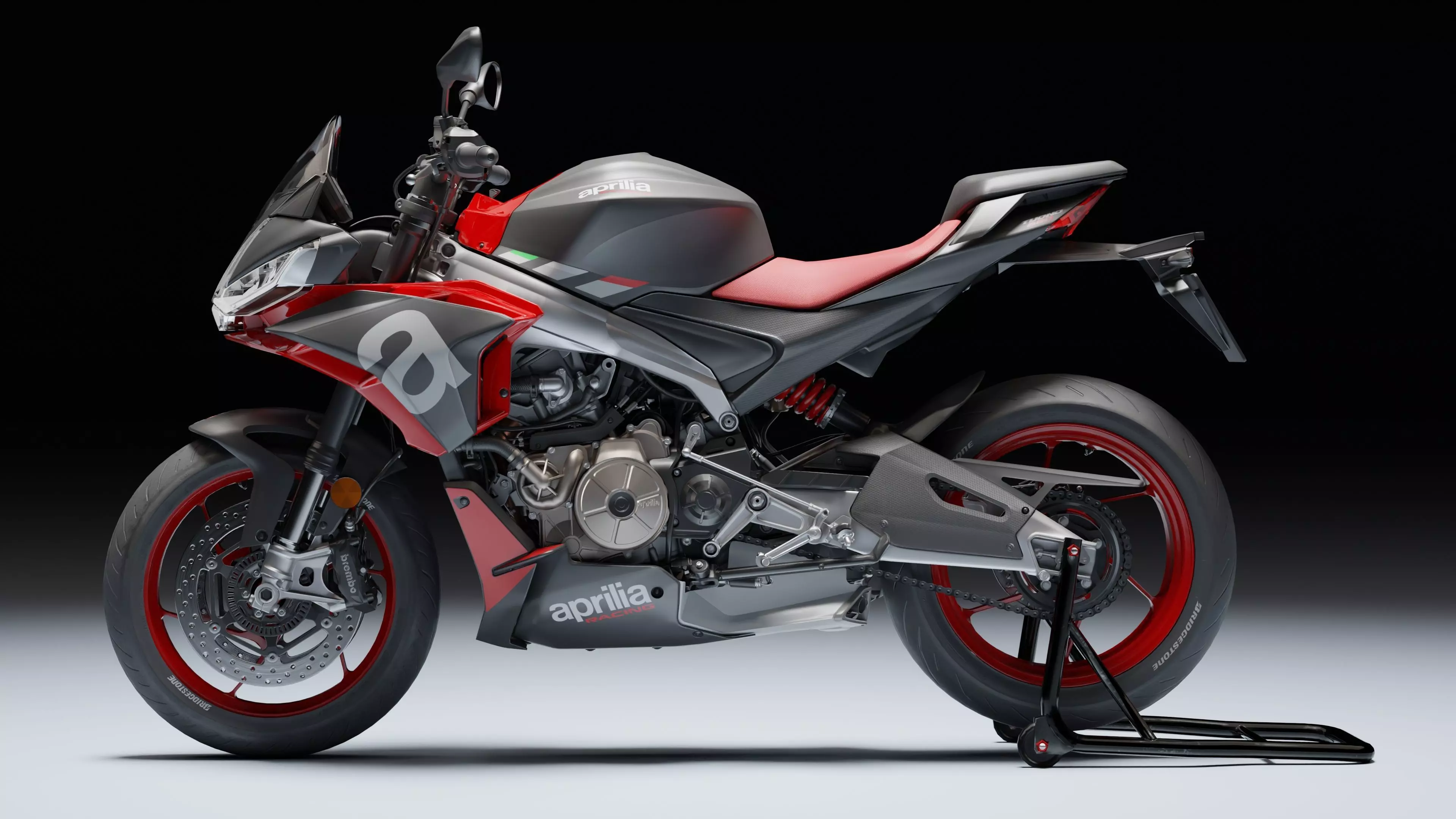 Aprilia Tuono 660 2021 Low-poly 3D model_7