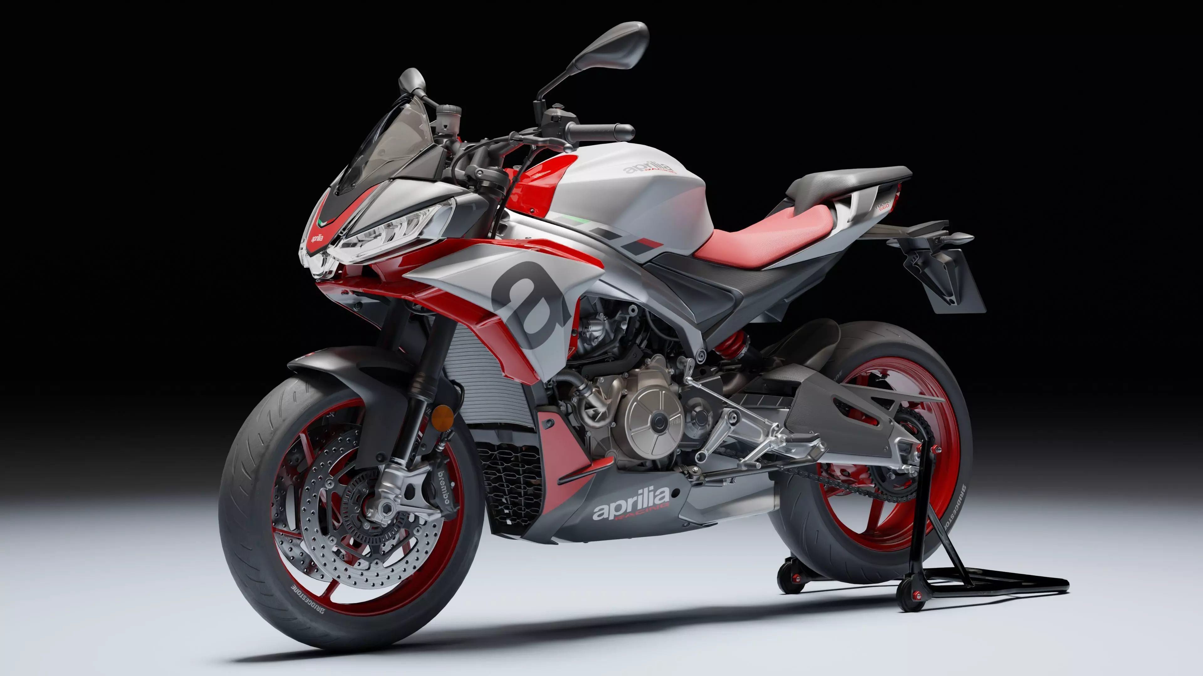 Aprilia Tuono 660 2021 Low-poly 3D model_1