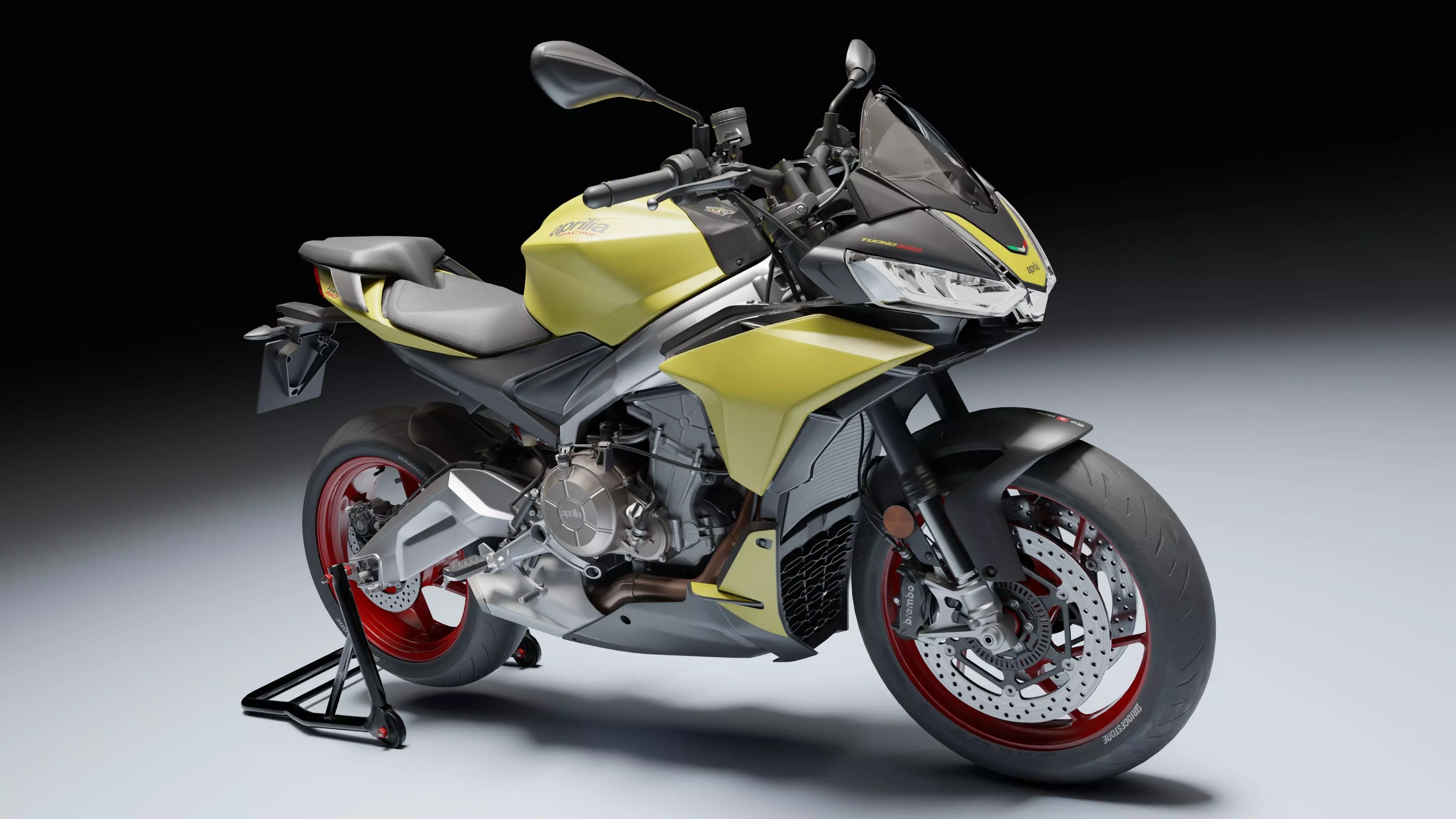 Aprilia Tuono 660 2021 Low-poly 3D model_13