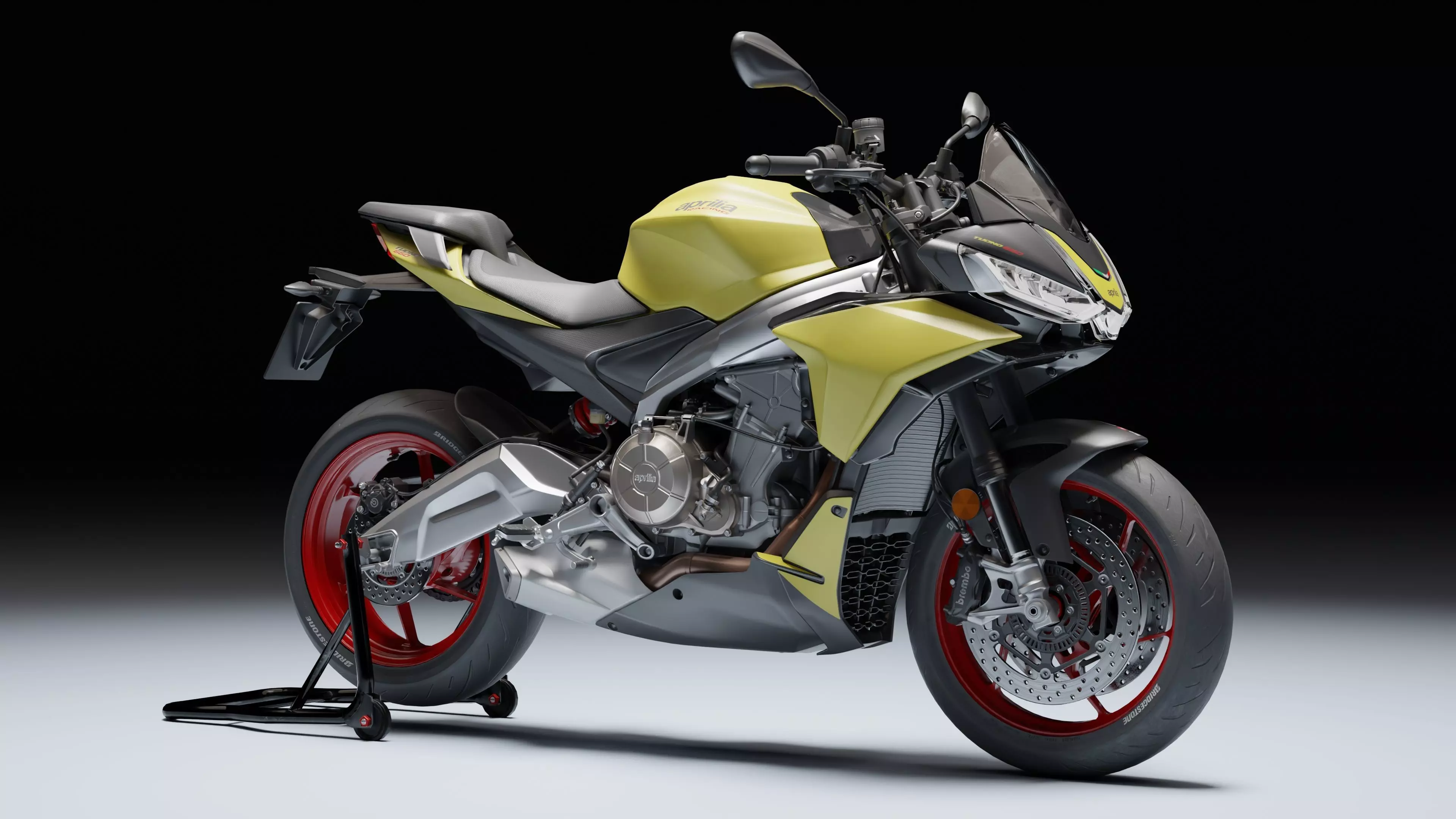 Aprilia Tuono 660 2021 Low-poly 3D model_5