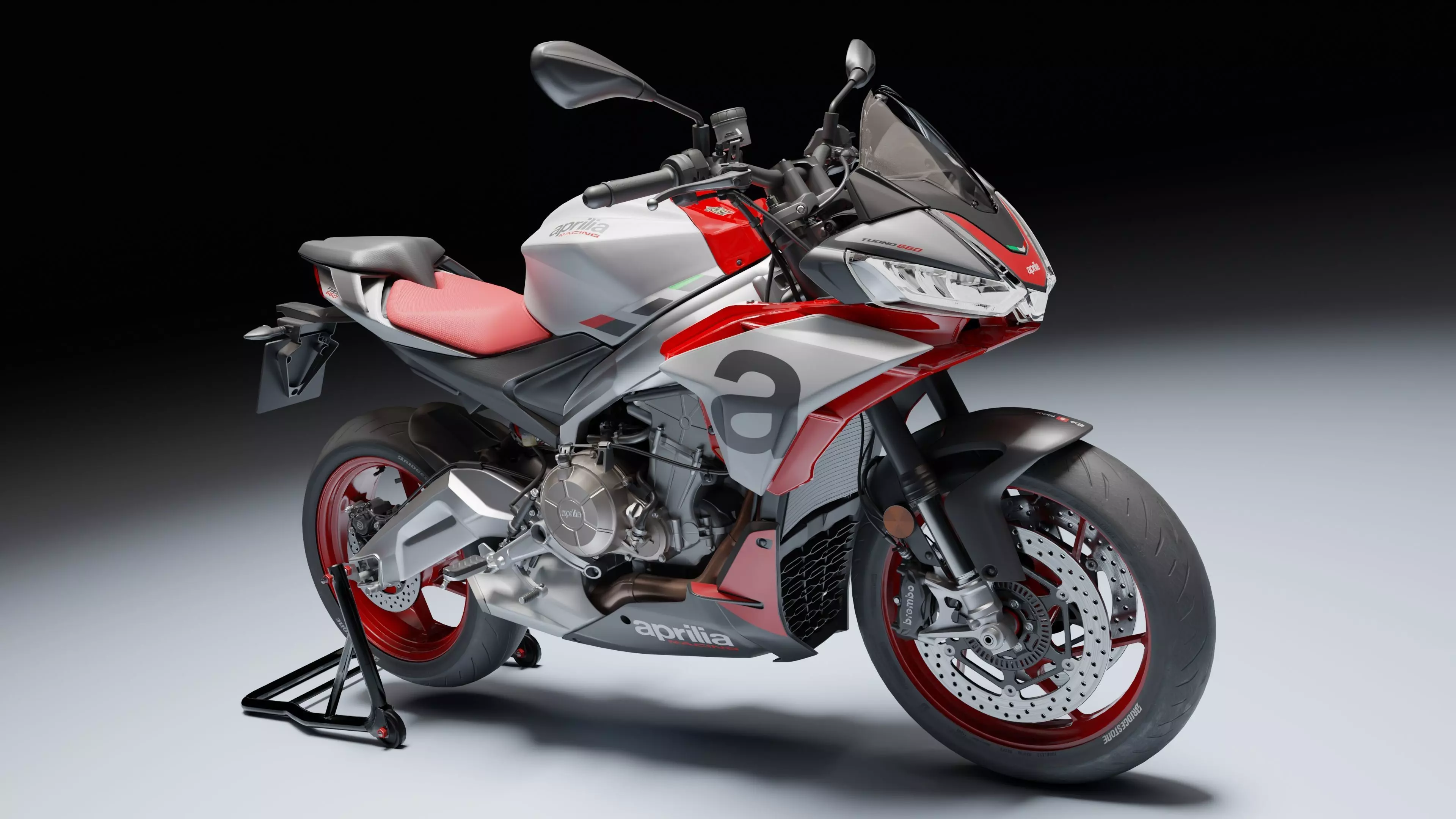 Aprilia Tuono 660 2021 Low-poly 3D model_12